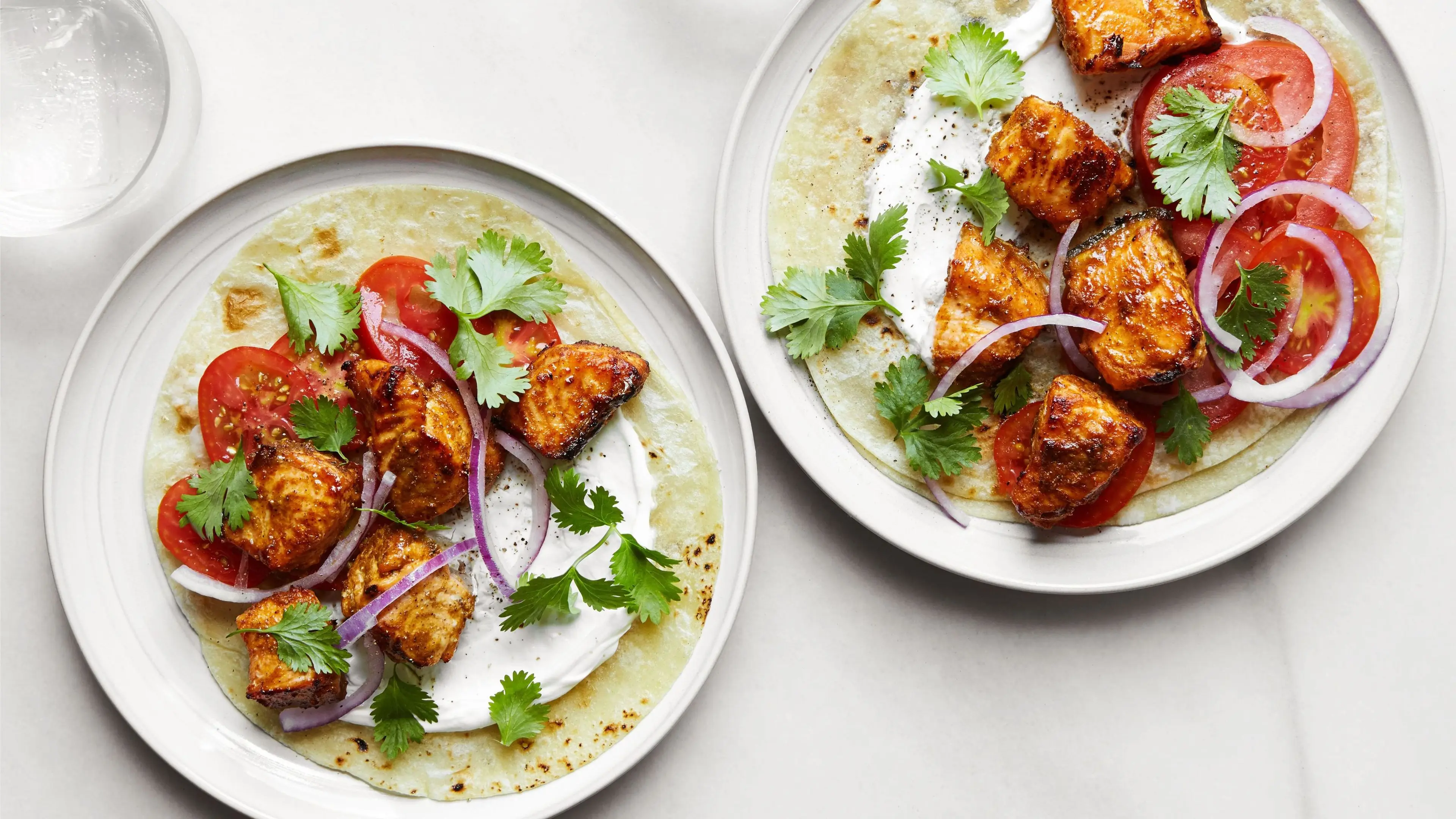 Yogurt and Spice Roasted Salmon