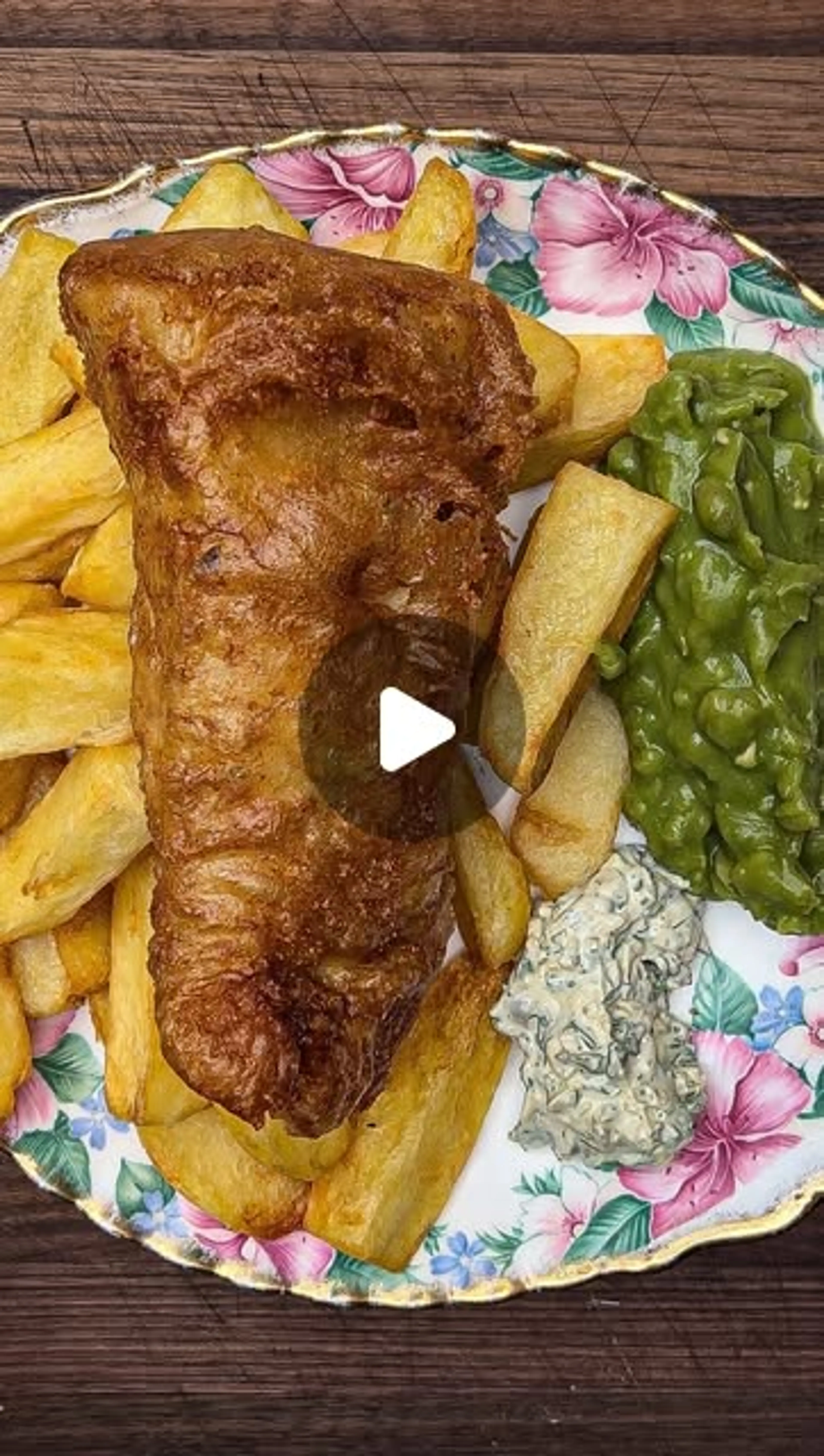 Fish, Chips and Mushy Peas