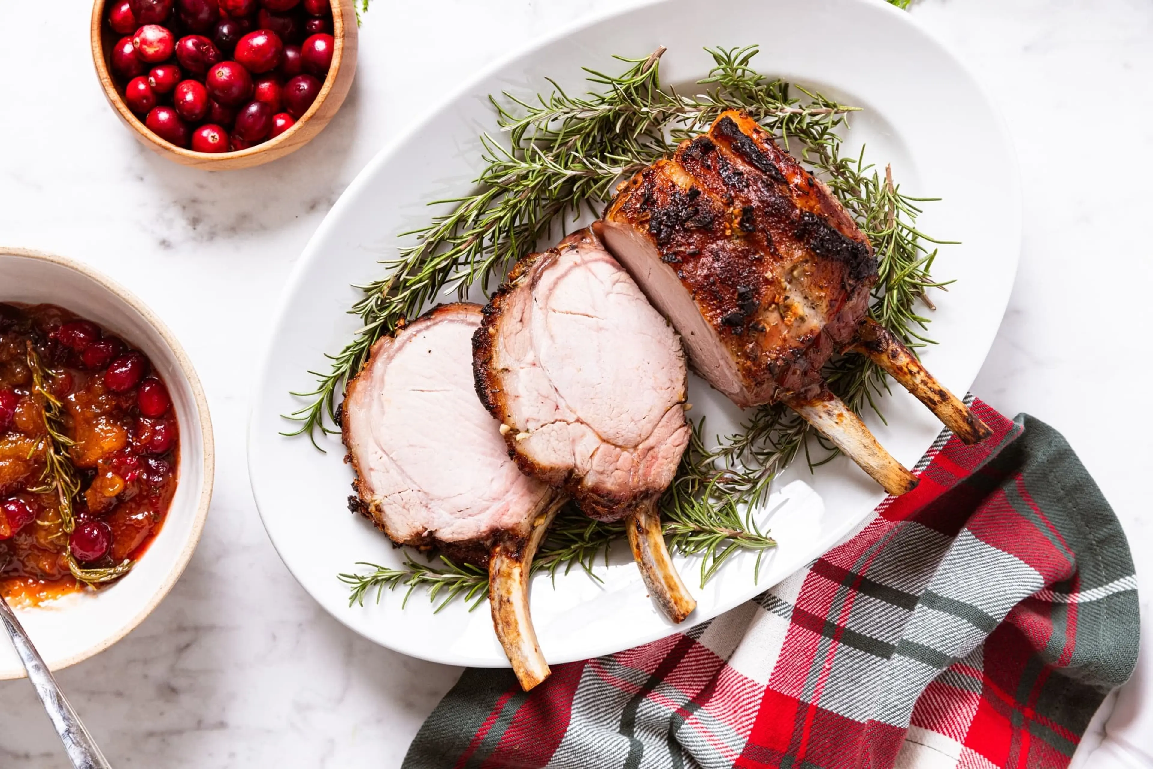 Garlic & Herb Pork Rib Roast