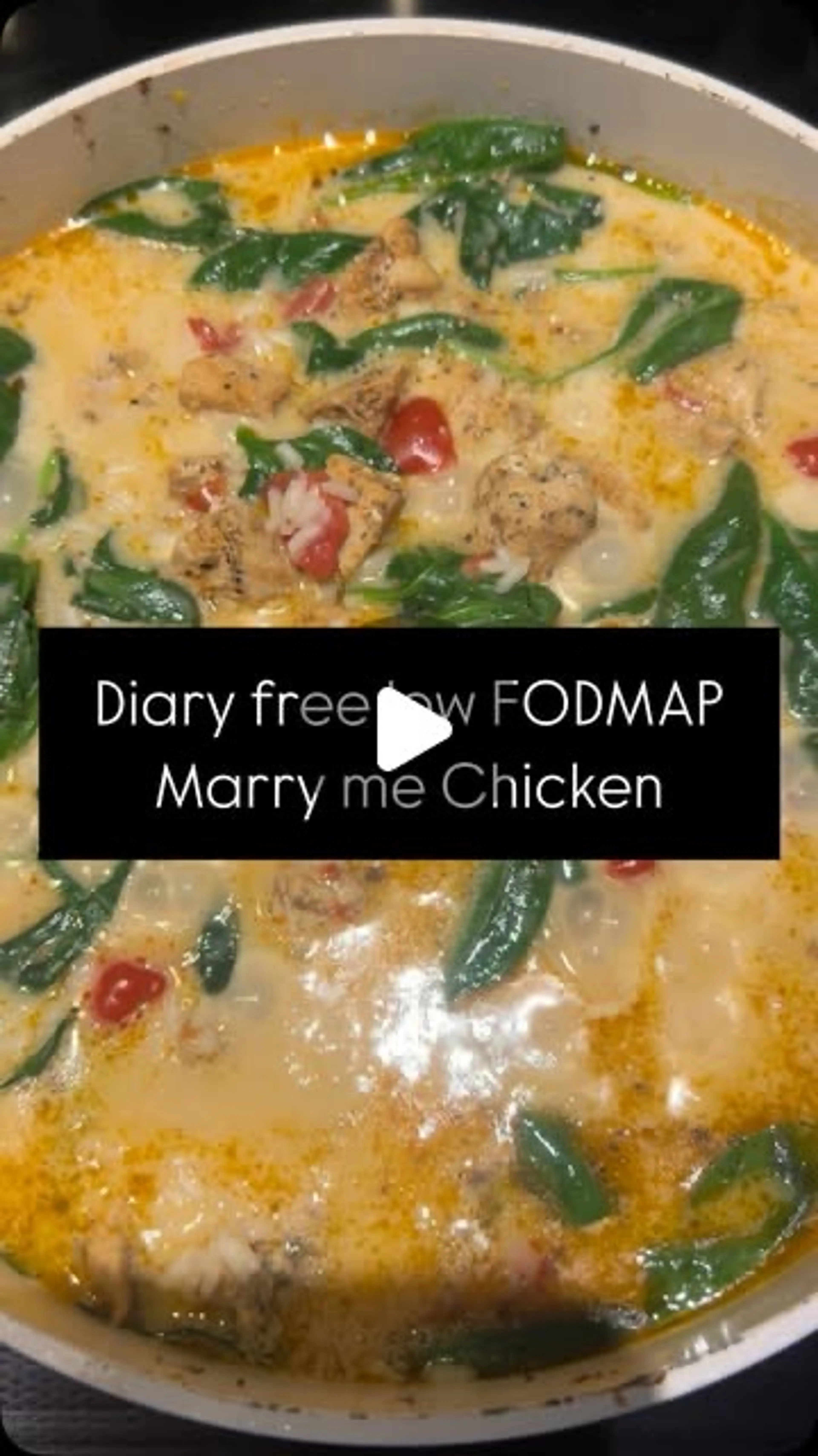 Dairy Free Low Fodmap Friendly Marry Me Chicken Easy Dinner