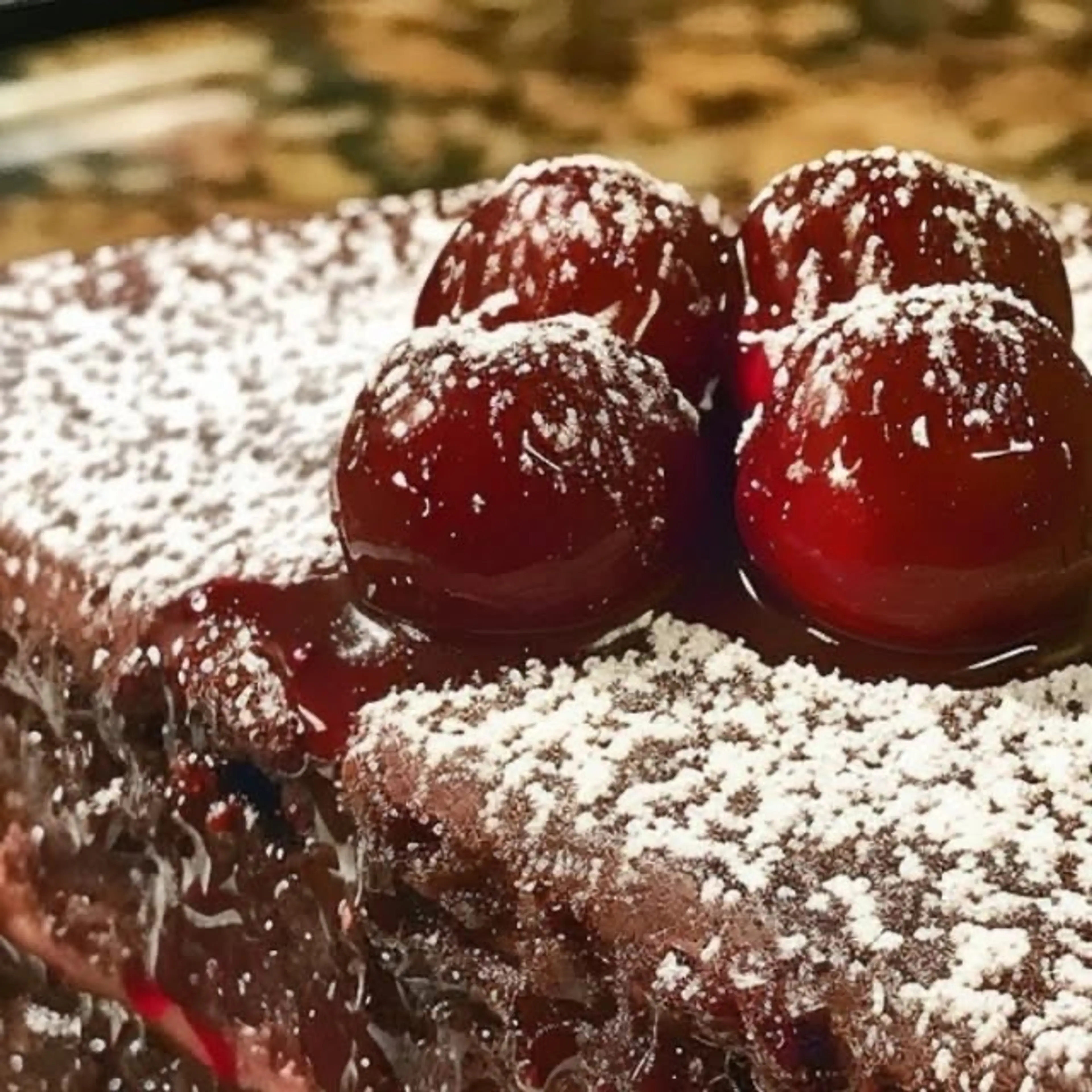 Brandy Cherry Christmas Cake