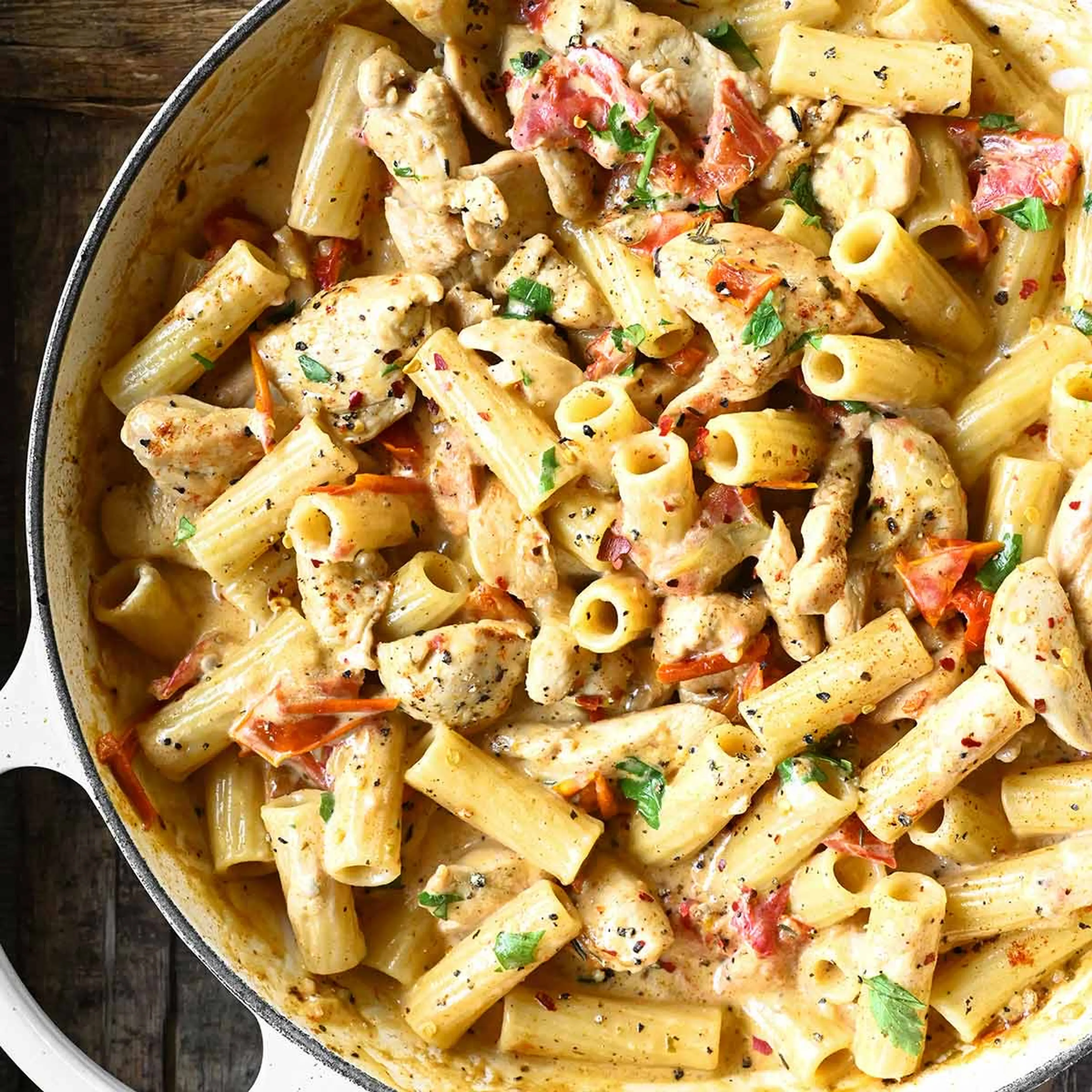 Creamy Sun-Dried Tomato Chicken Pasta