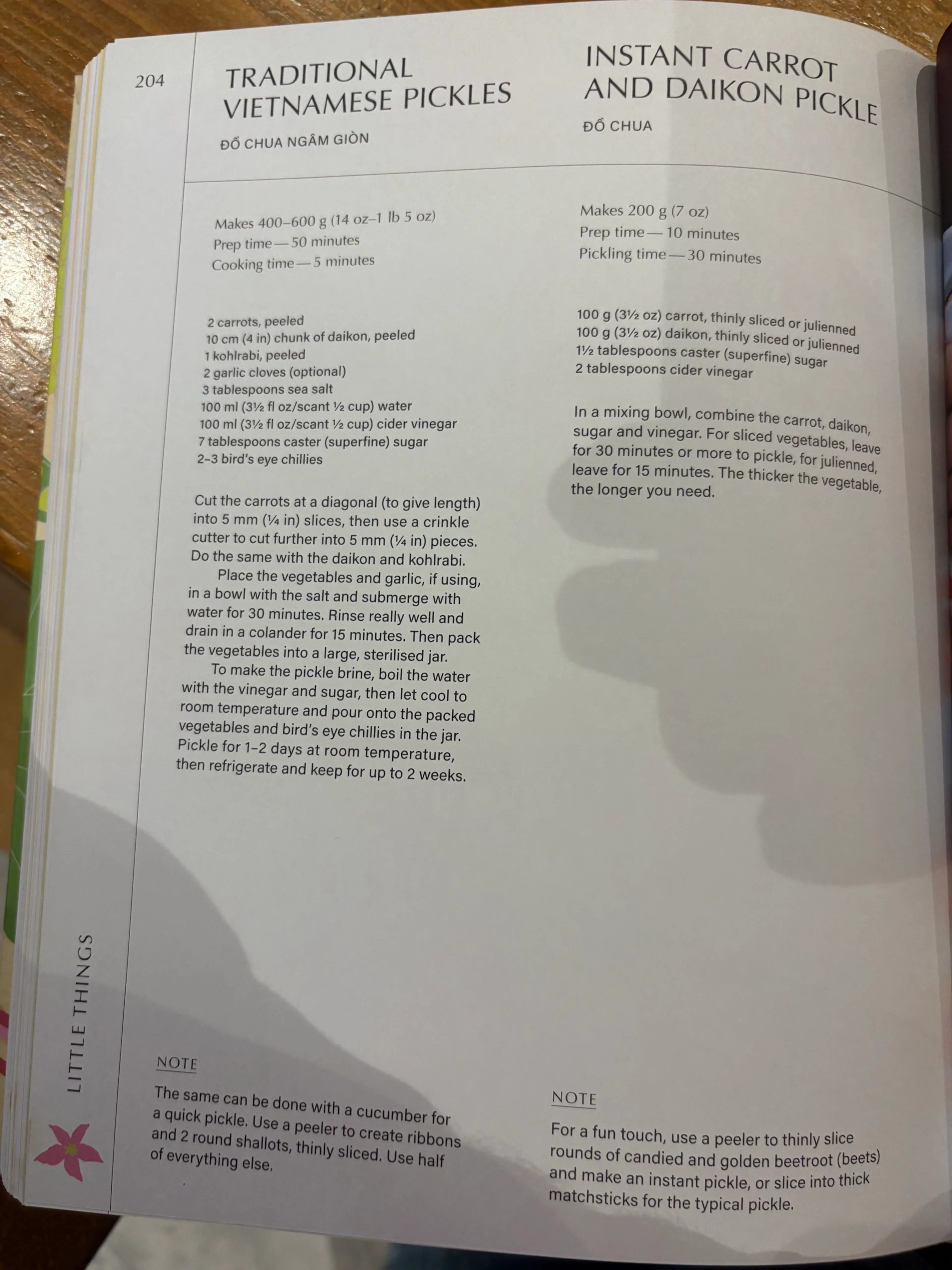 TRADITIONAL 204 VIETNAMESE PICKLES ĐỒ CHUA NGÂM GIÒN