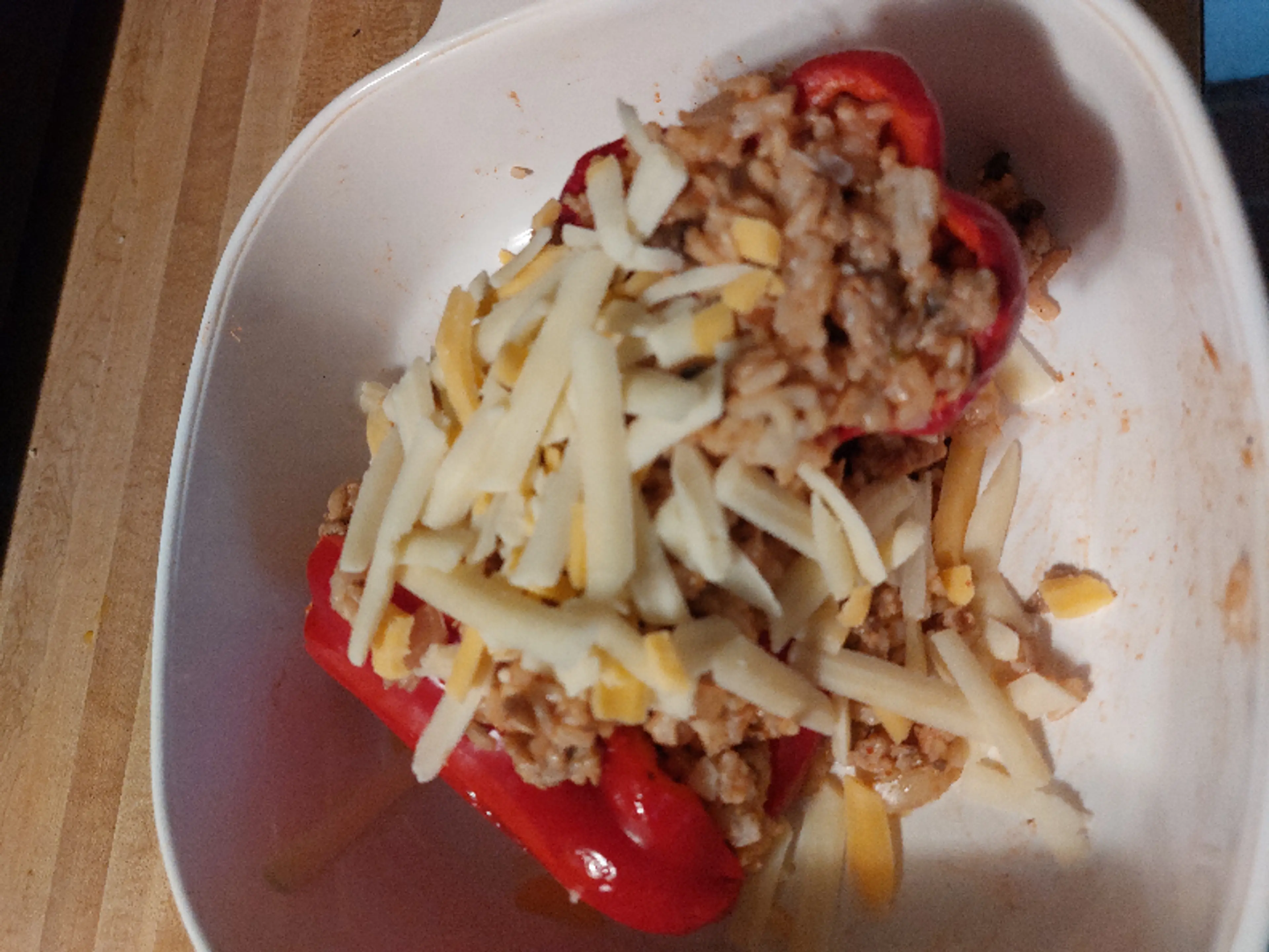 Stuffed Bell Peppers With Rice