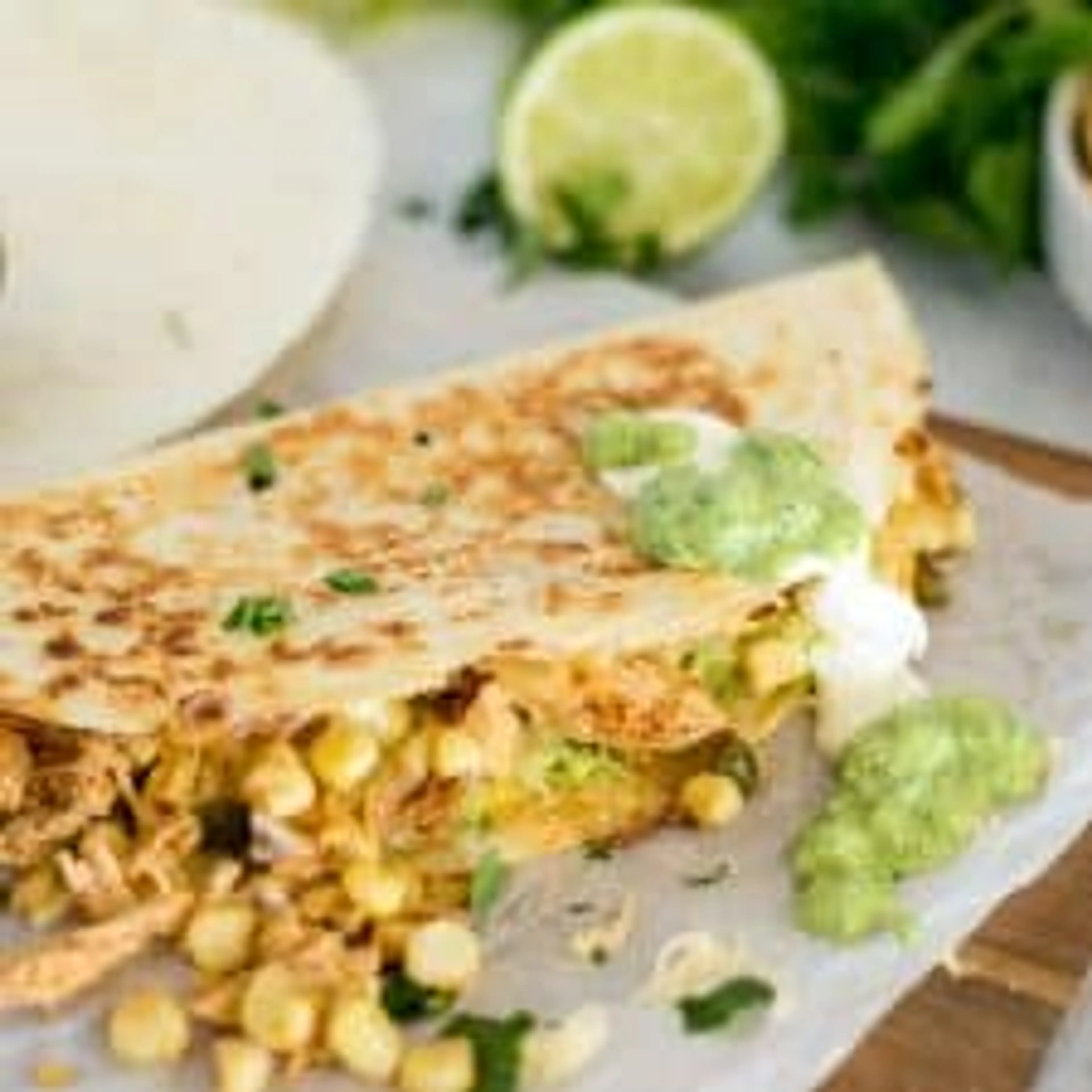Mexican Street Corn Quesadillas
