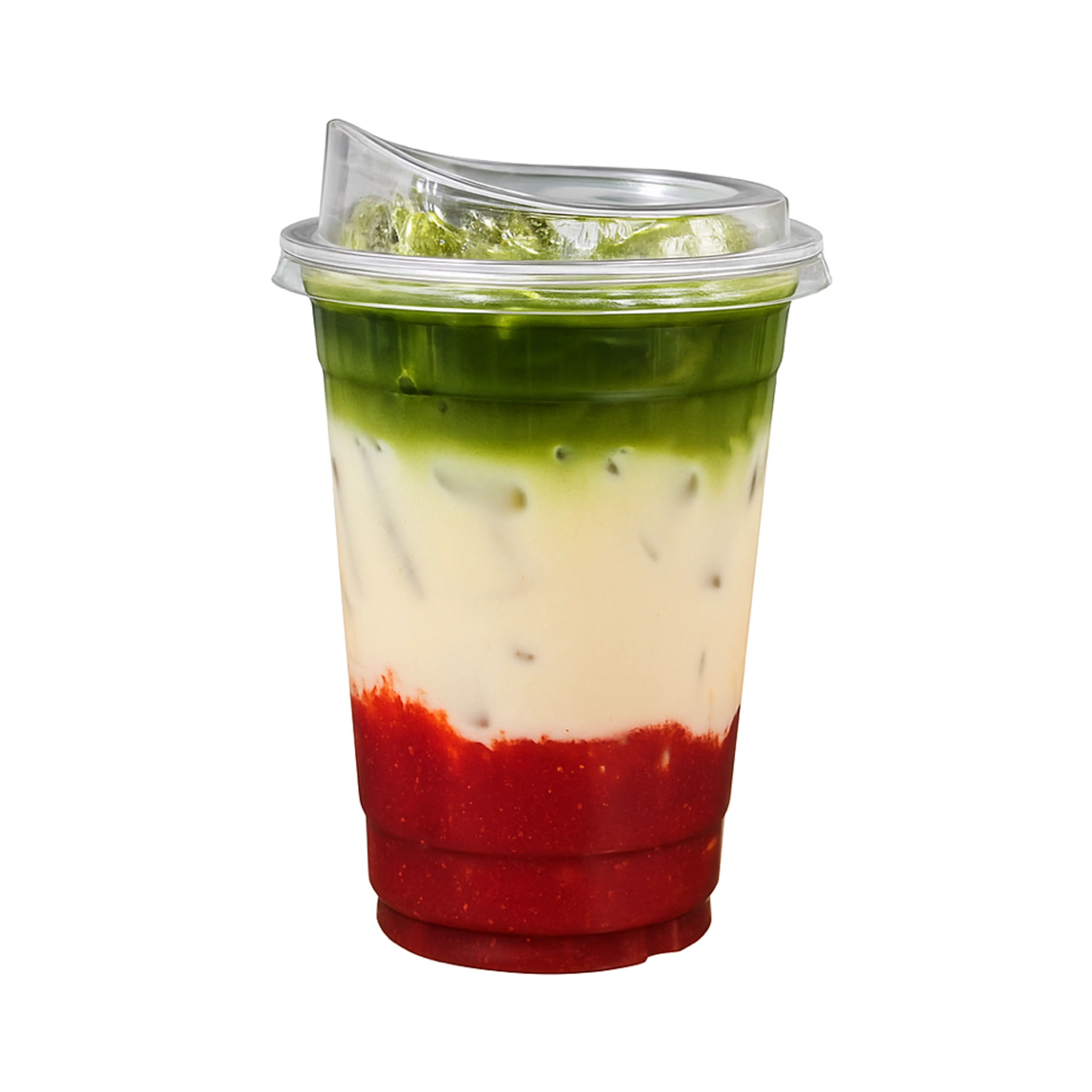 มัทฉะสตรอเบอร์รี่นมสด