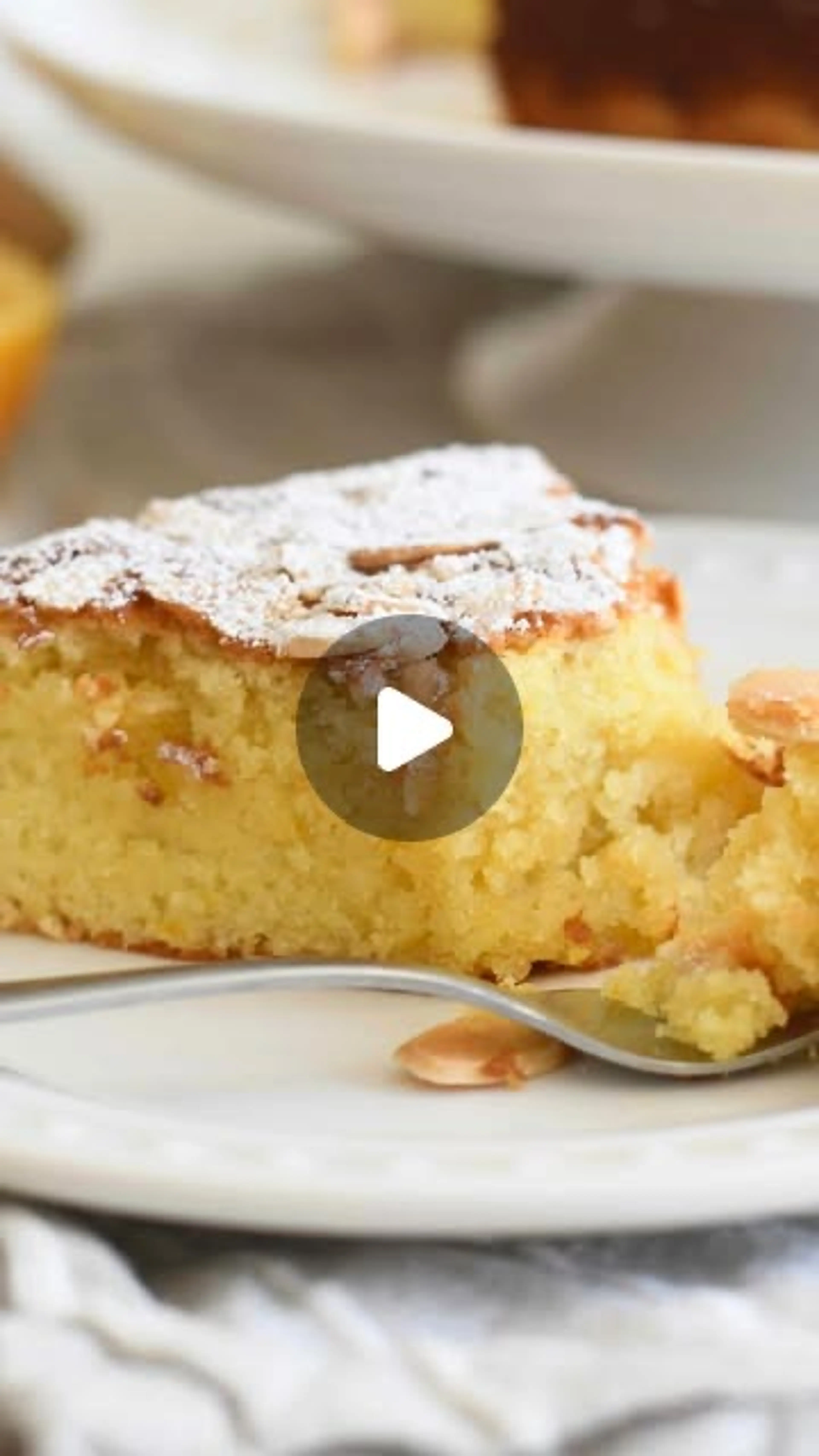 Italian Almond & Orange Cake