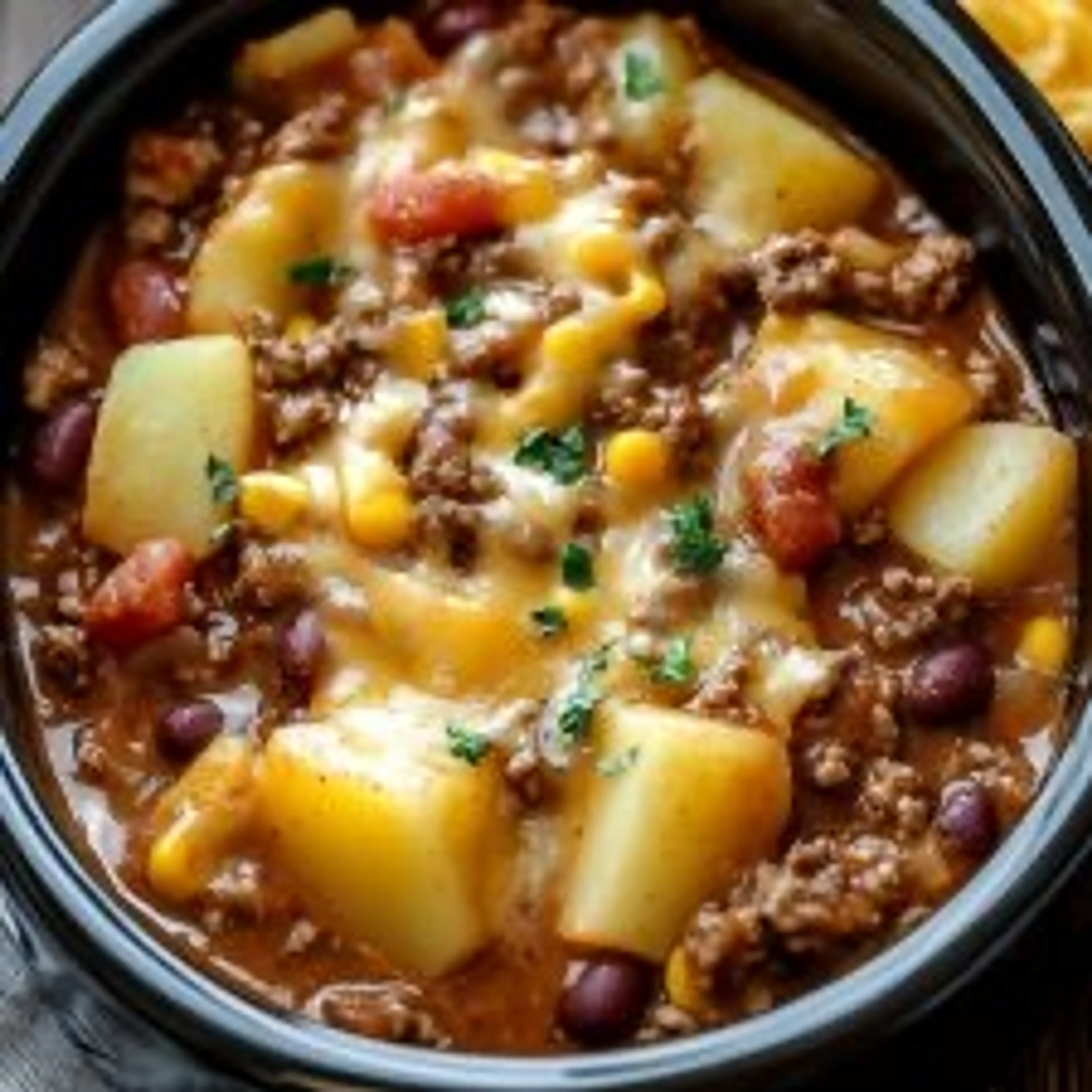 Slow Cooker Cowboy Casserole