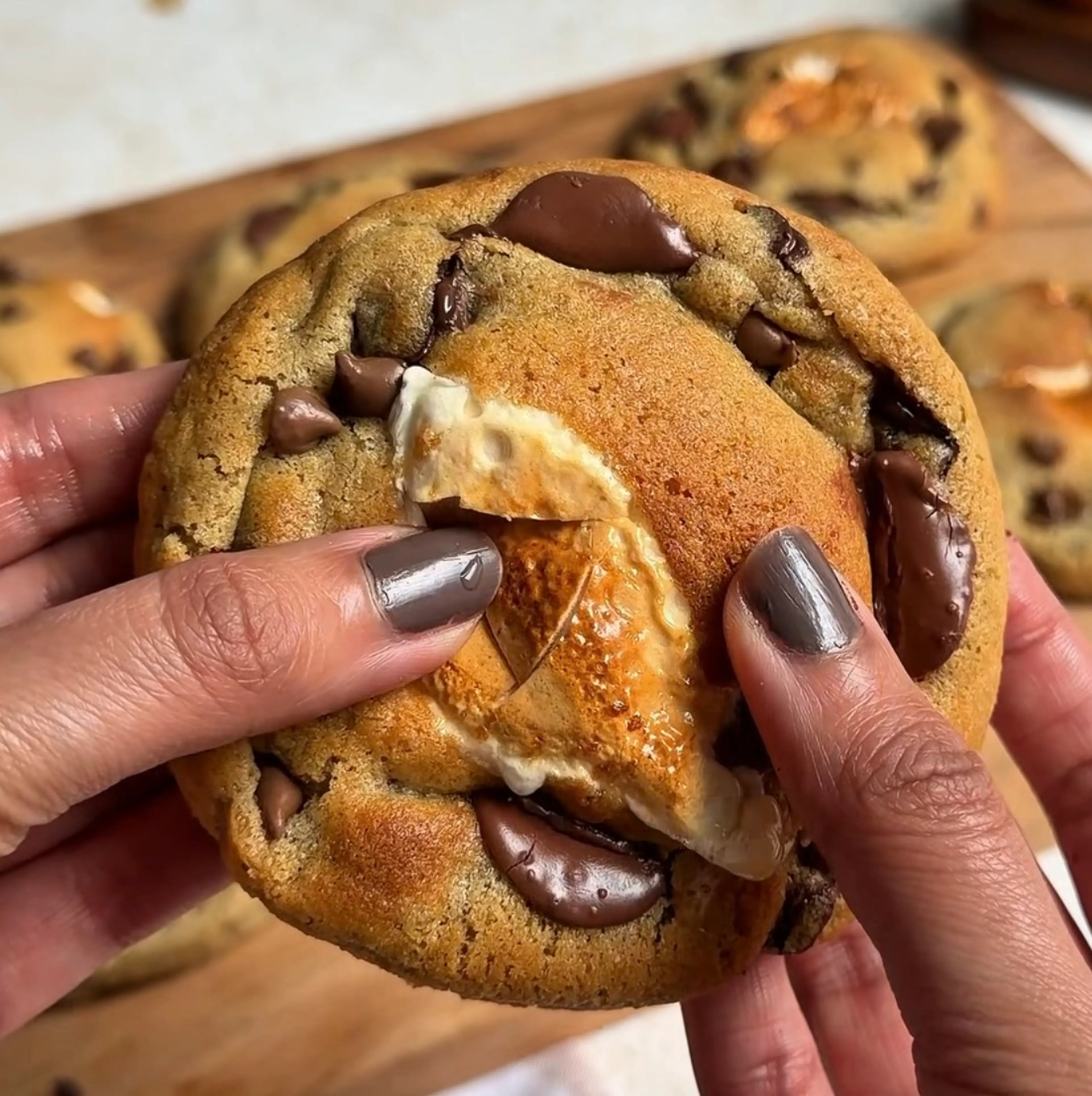 🍪 Brown Butter S’mores Chocolate Chunk Cookies