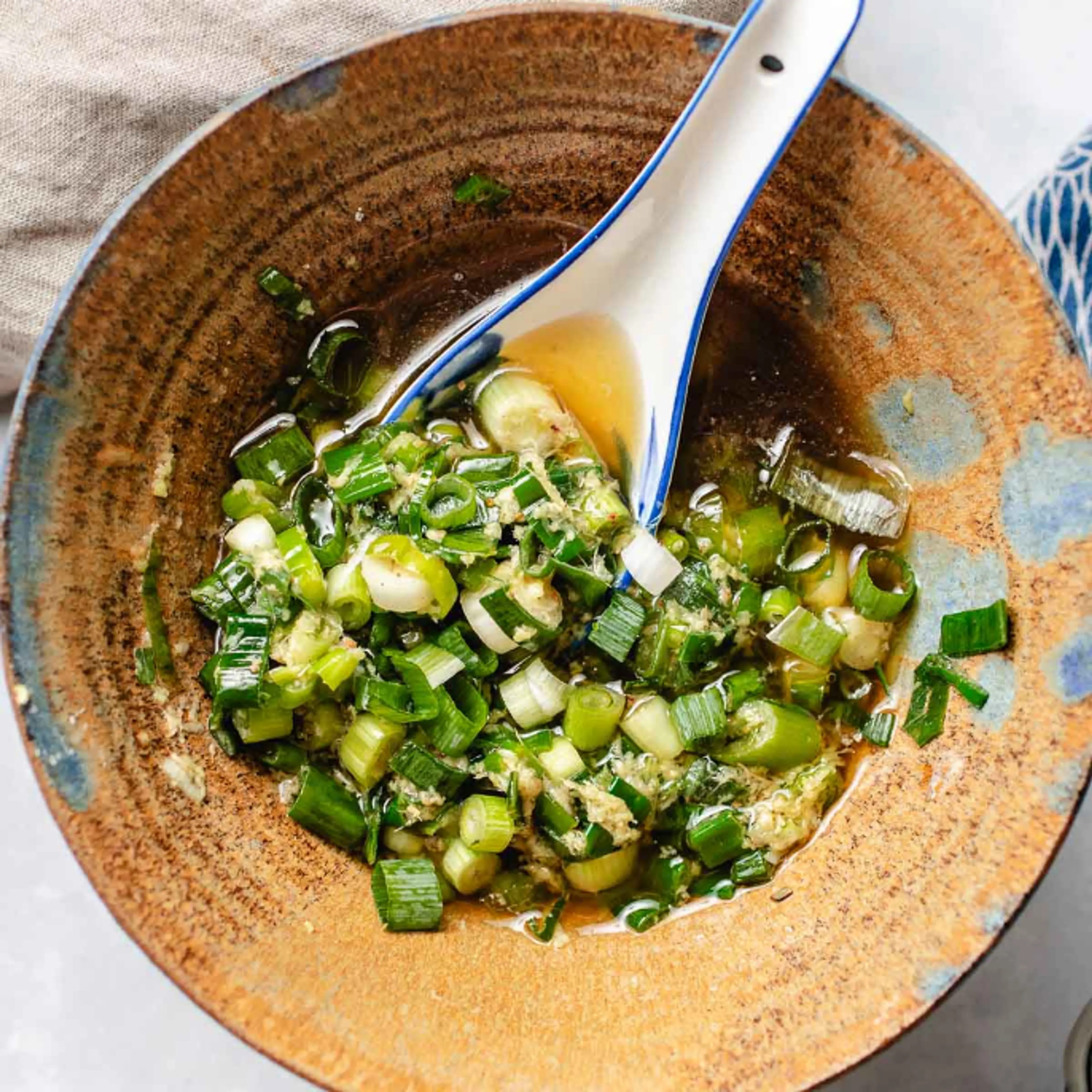 Ginger scallion sauce