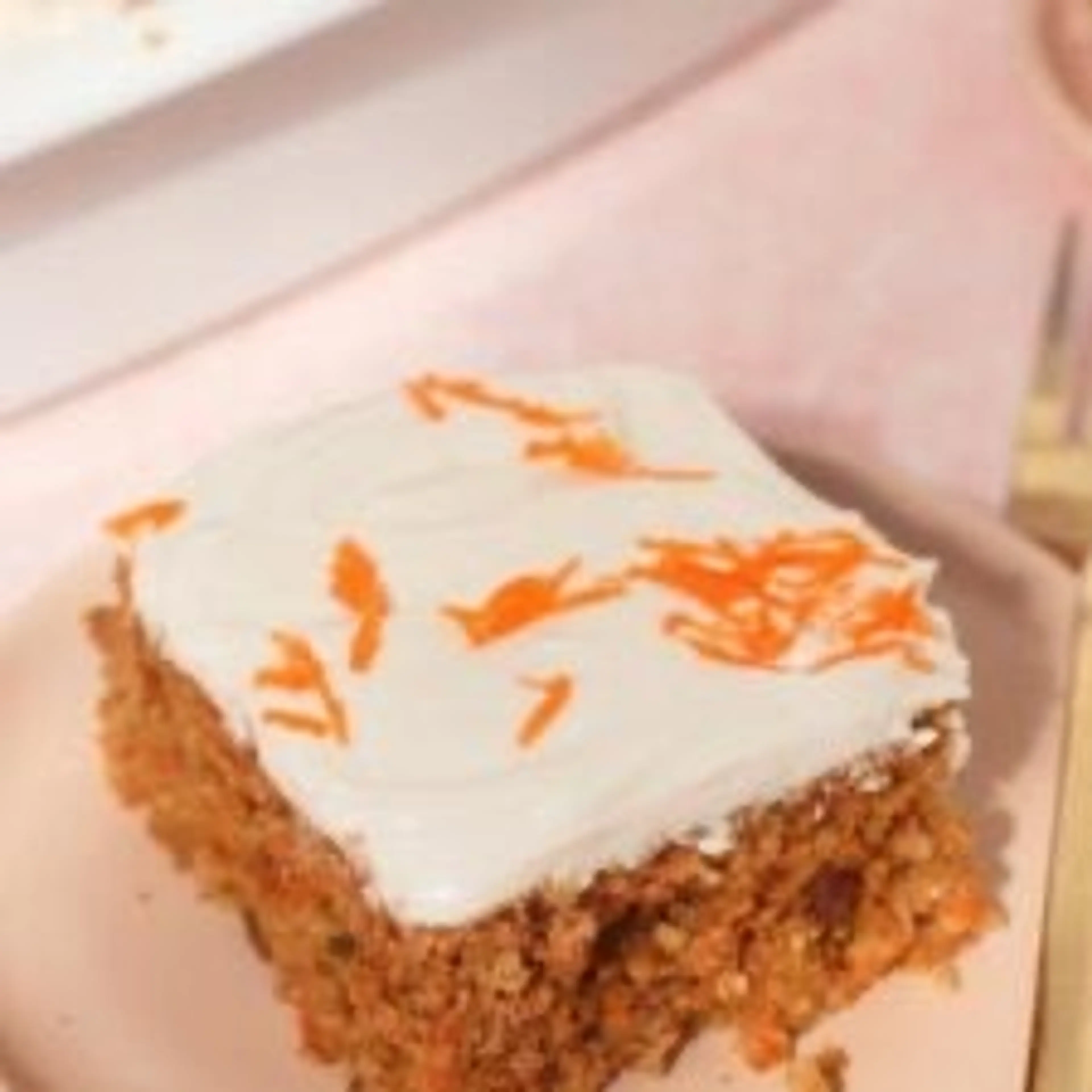 Carrot Cake Baked Oatmeal with Greek Yogurt Cream Cheese Fro
