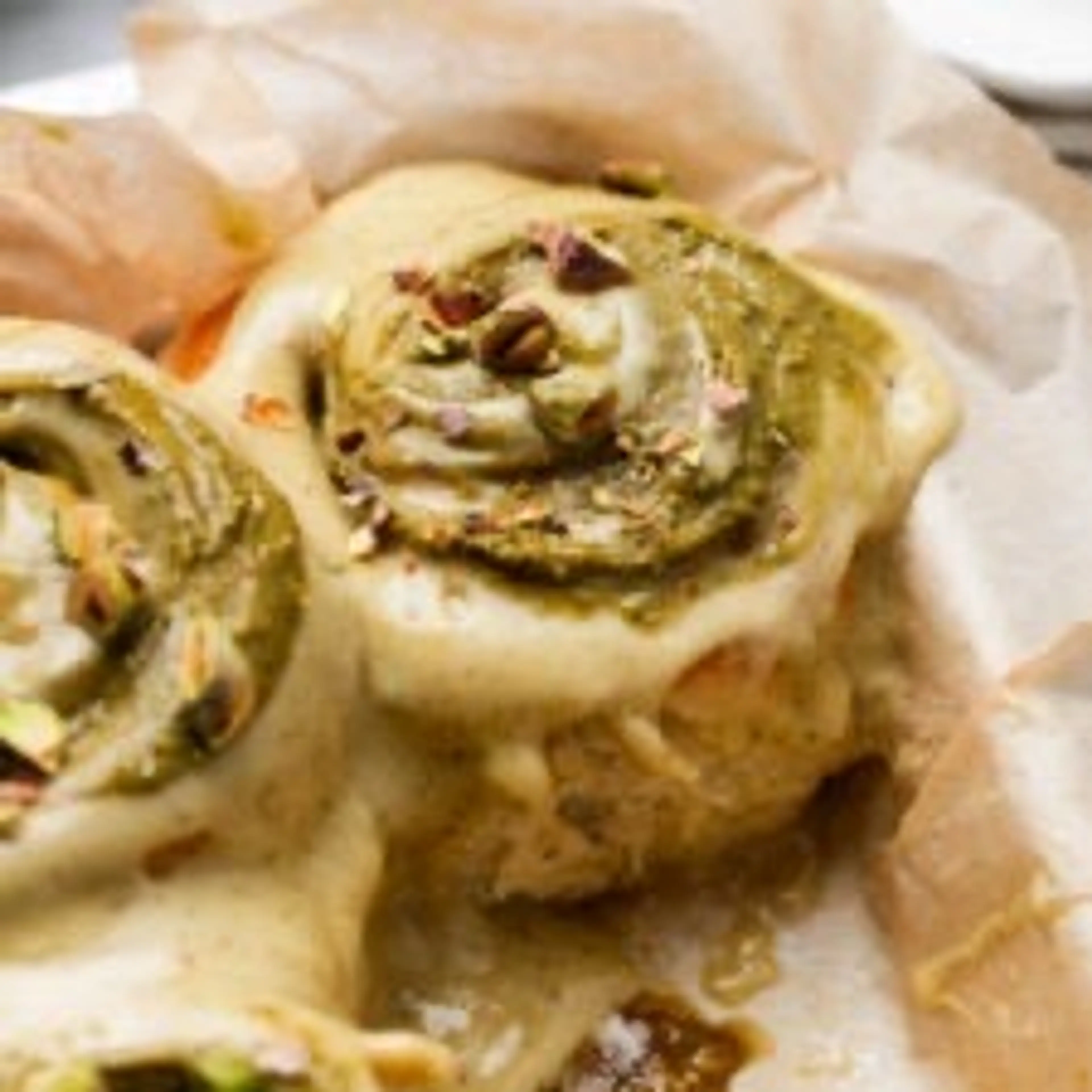 'Brown Butter' Small Batch Vegan Pistachio Sweet Rolls