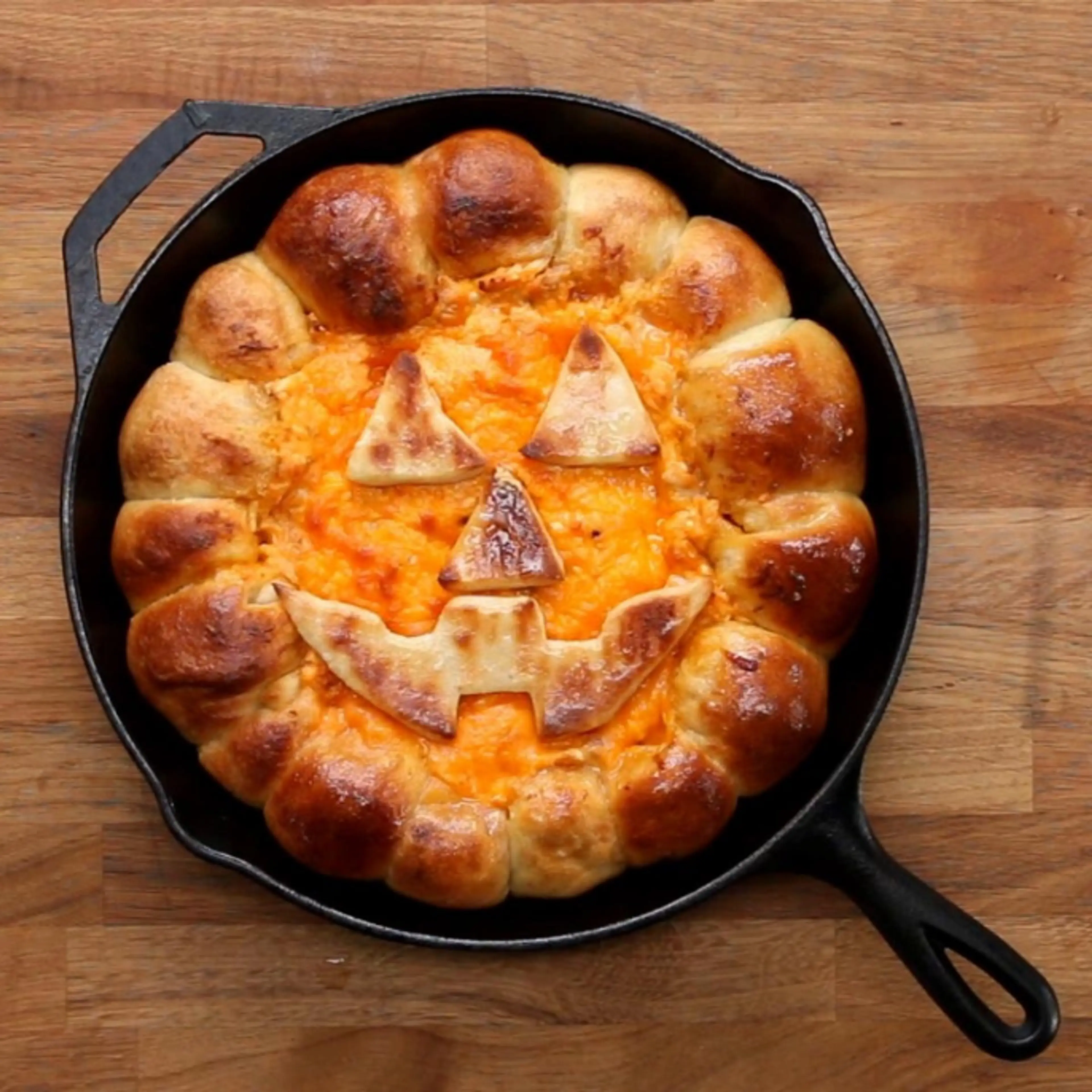 Halloween Buffalo Chicken Skillet Dip Recipe by Tasty