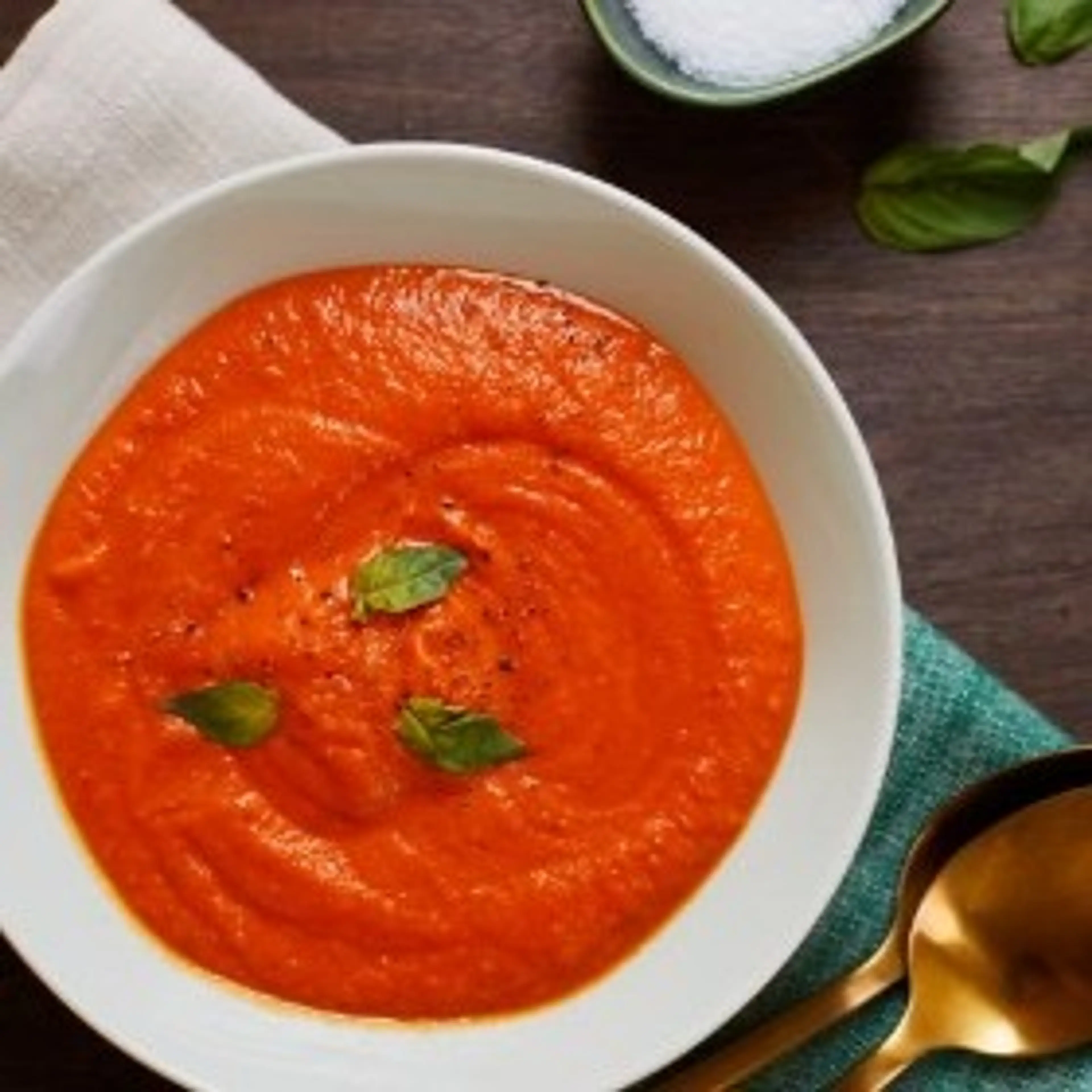 Roasted Cherry Tomato Bisque