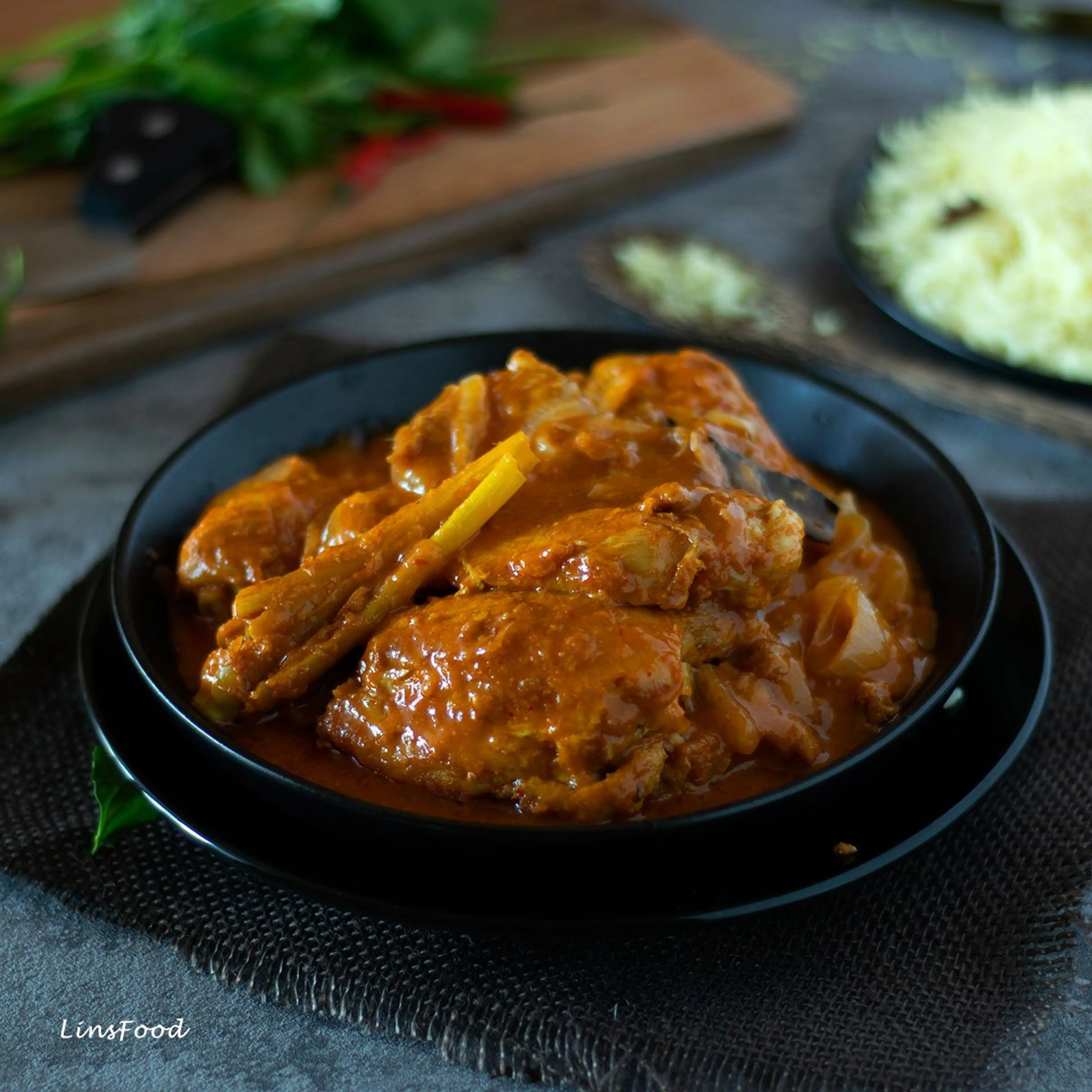 Ayam Masak Merah (a Malay Red Chicken Curry)