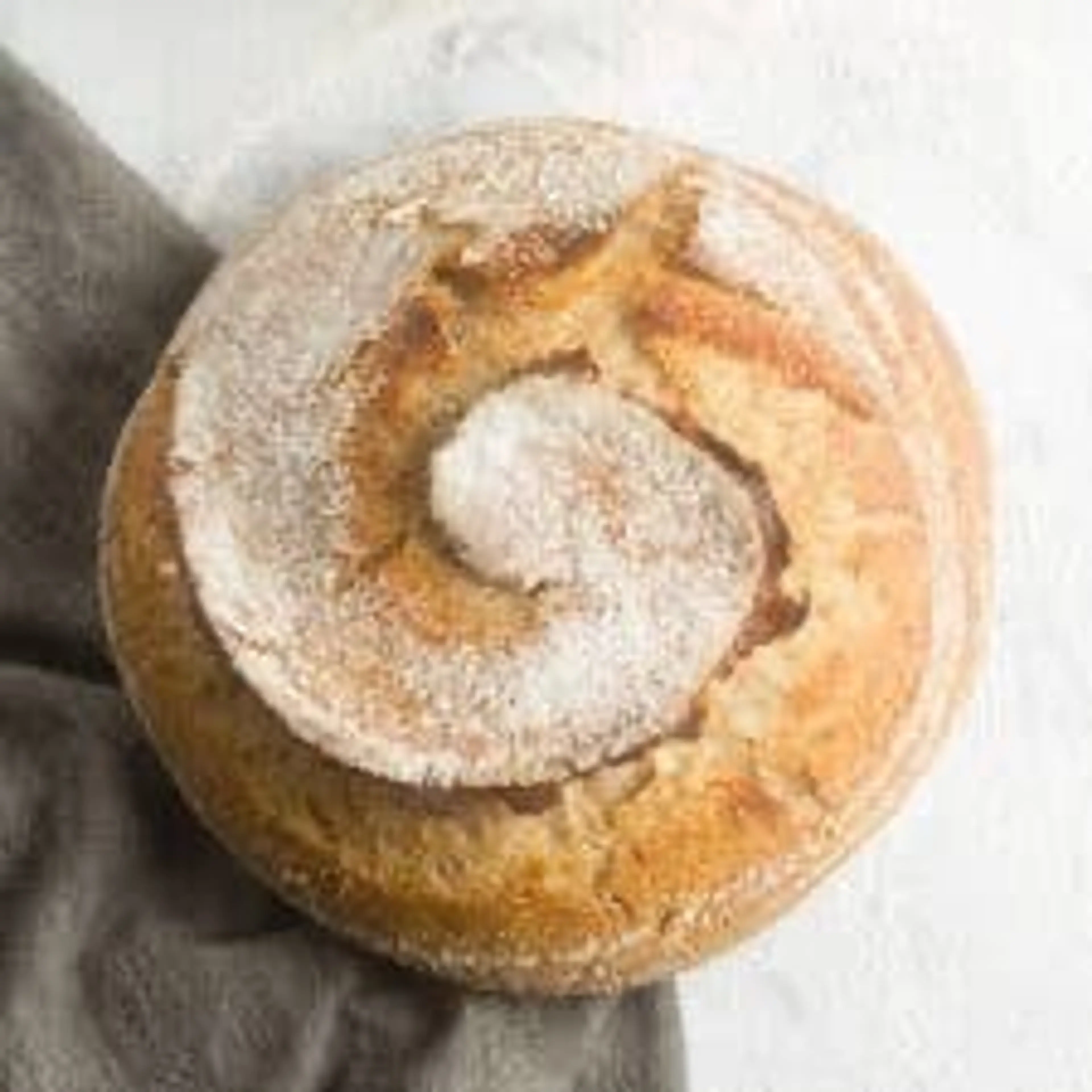 Easy Rustic Sourdough Bread (Only 5 Ingredients!)