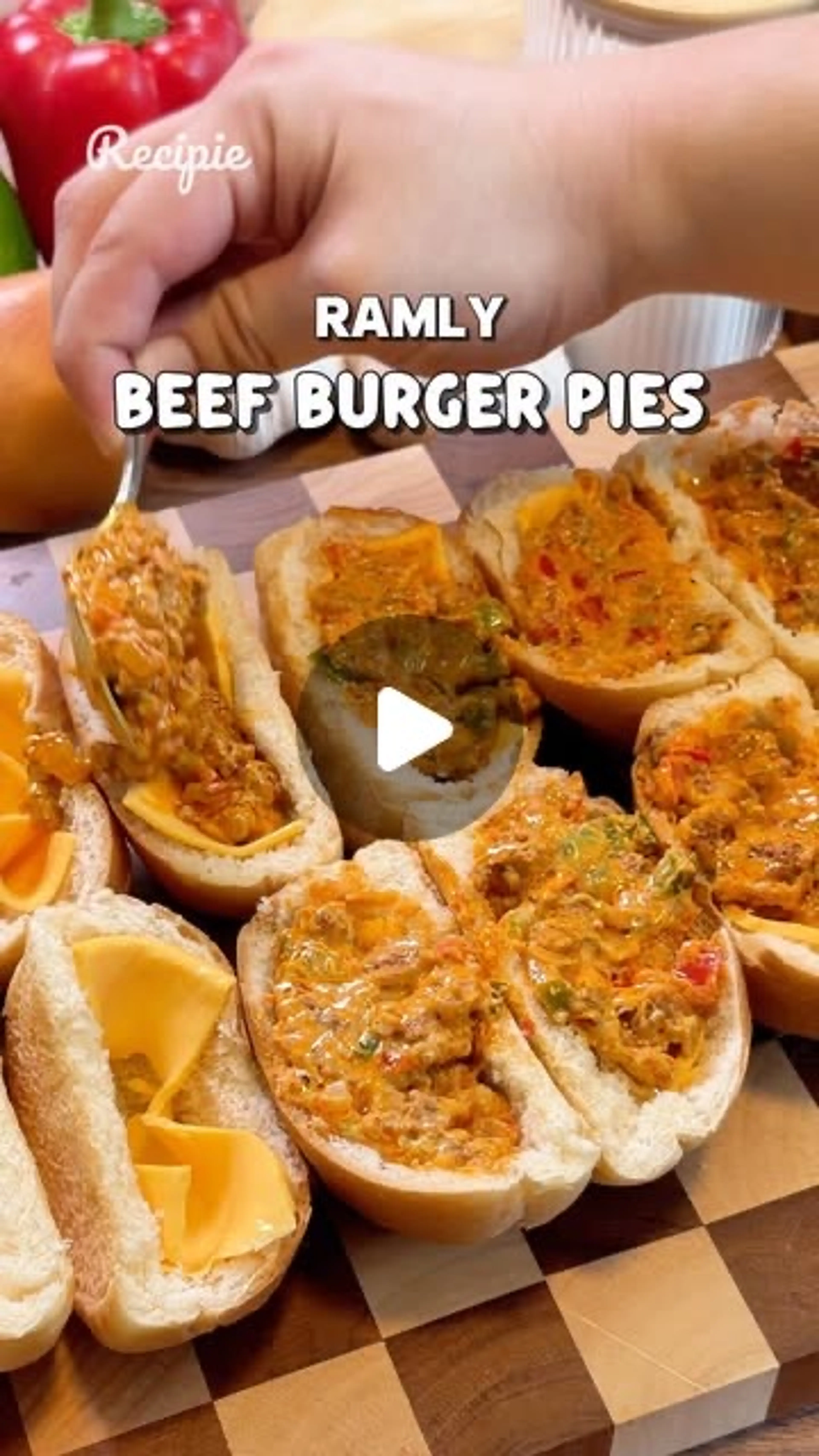 Ramly Beef Burger Pies