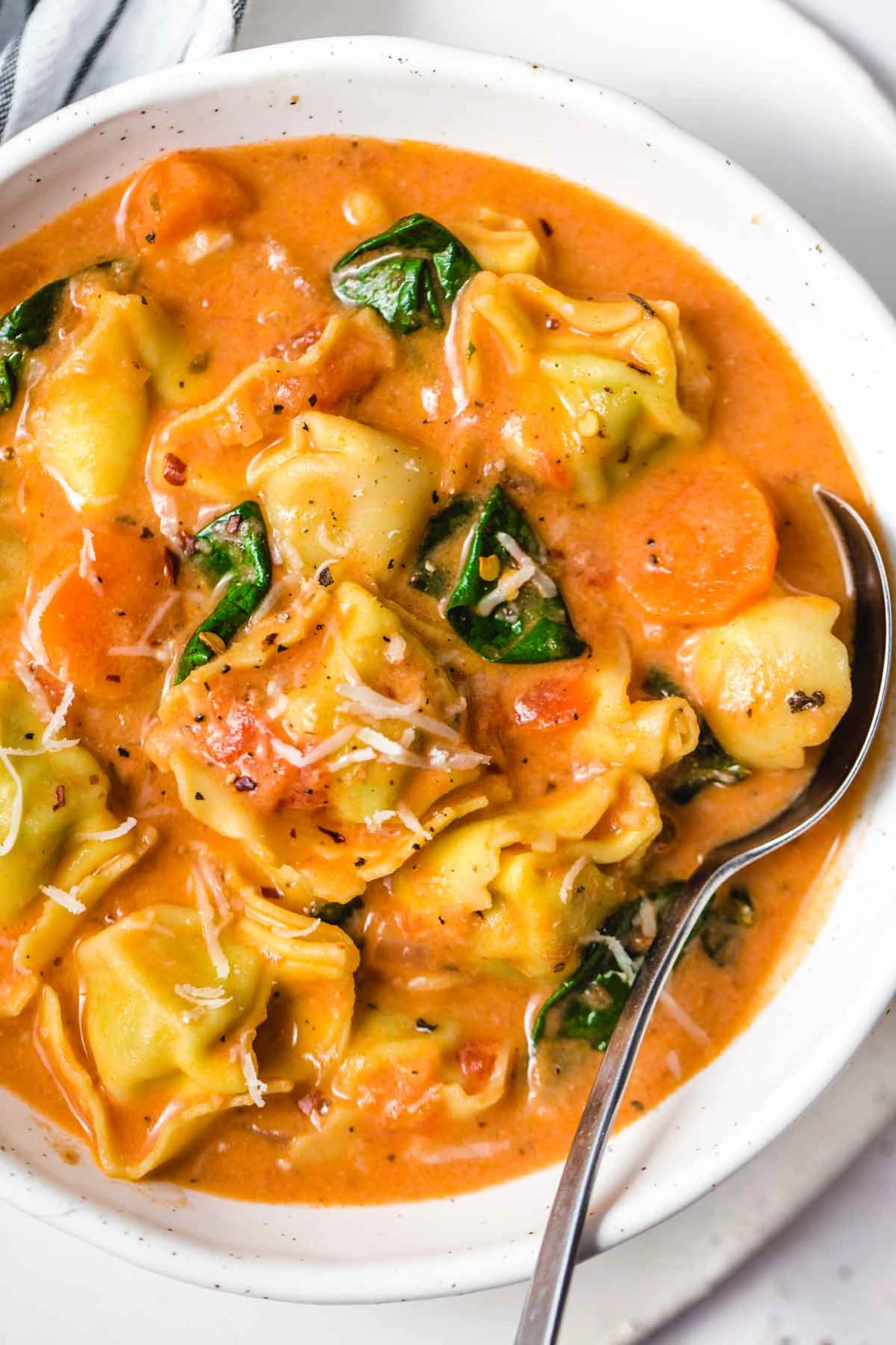 Creamy Tortellini Soup Recipe