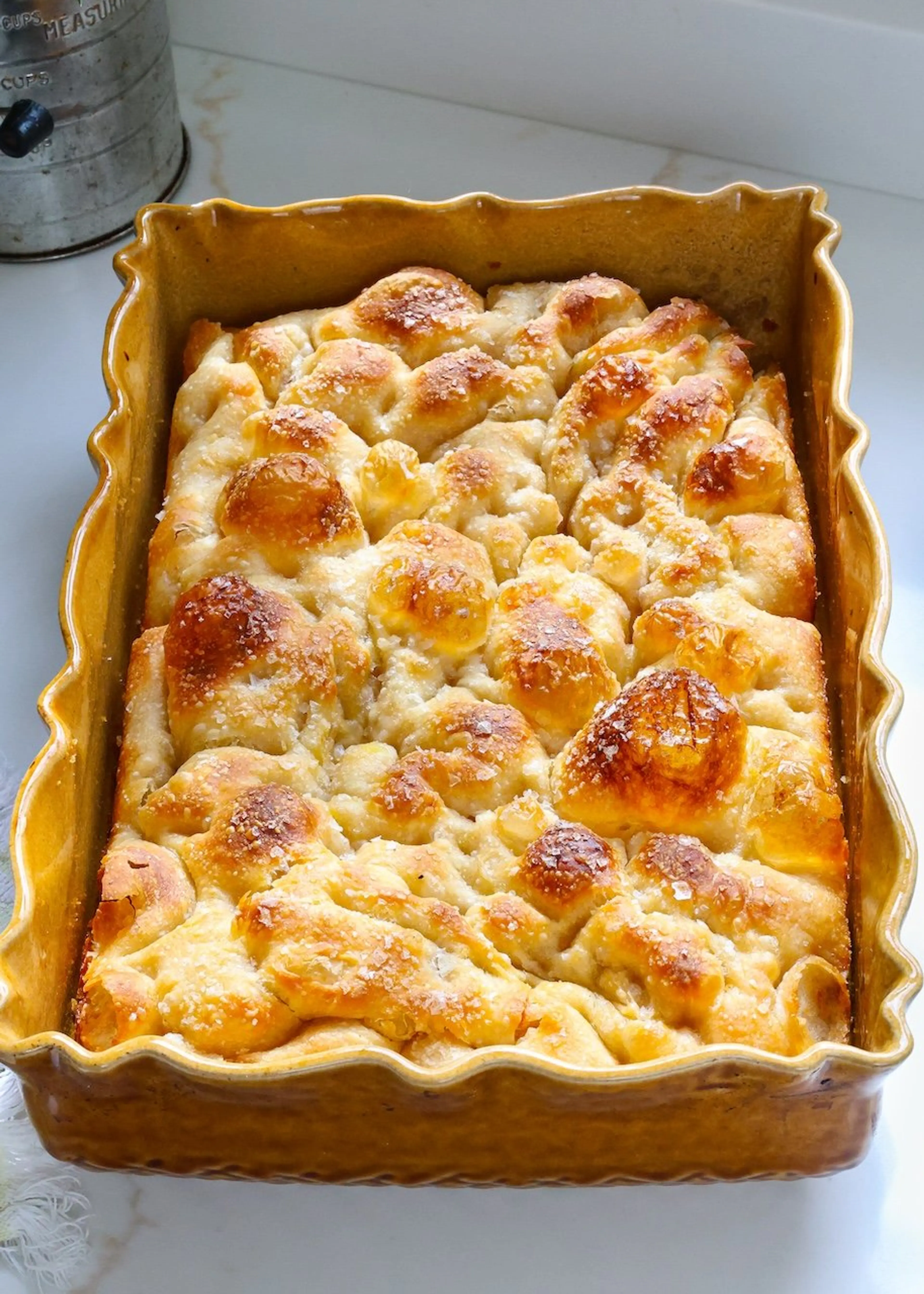Overnight Sourdough Focaccia Recipe