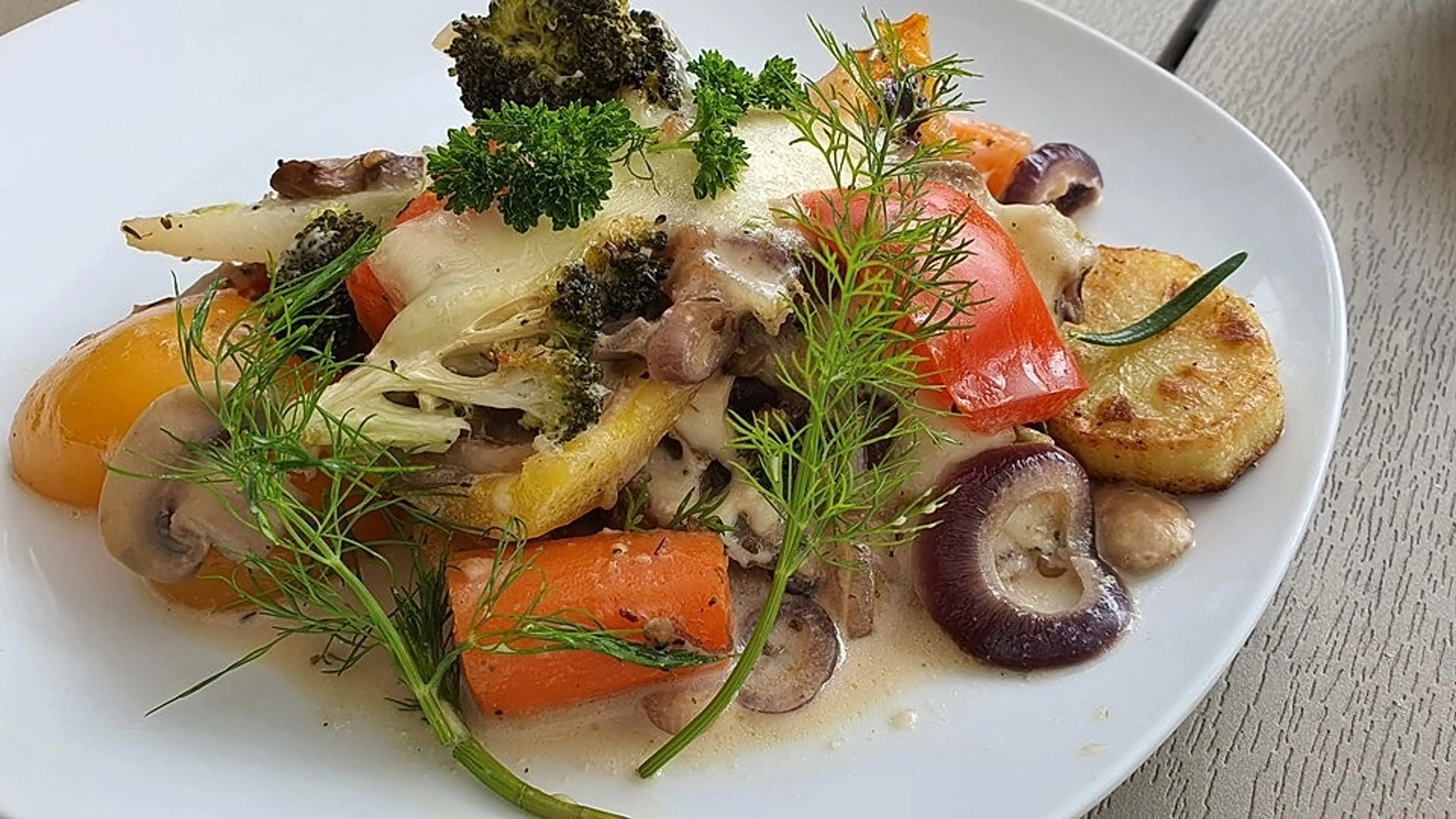 Mediterraner Gemüseauflauf