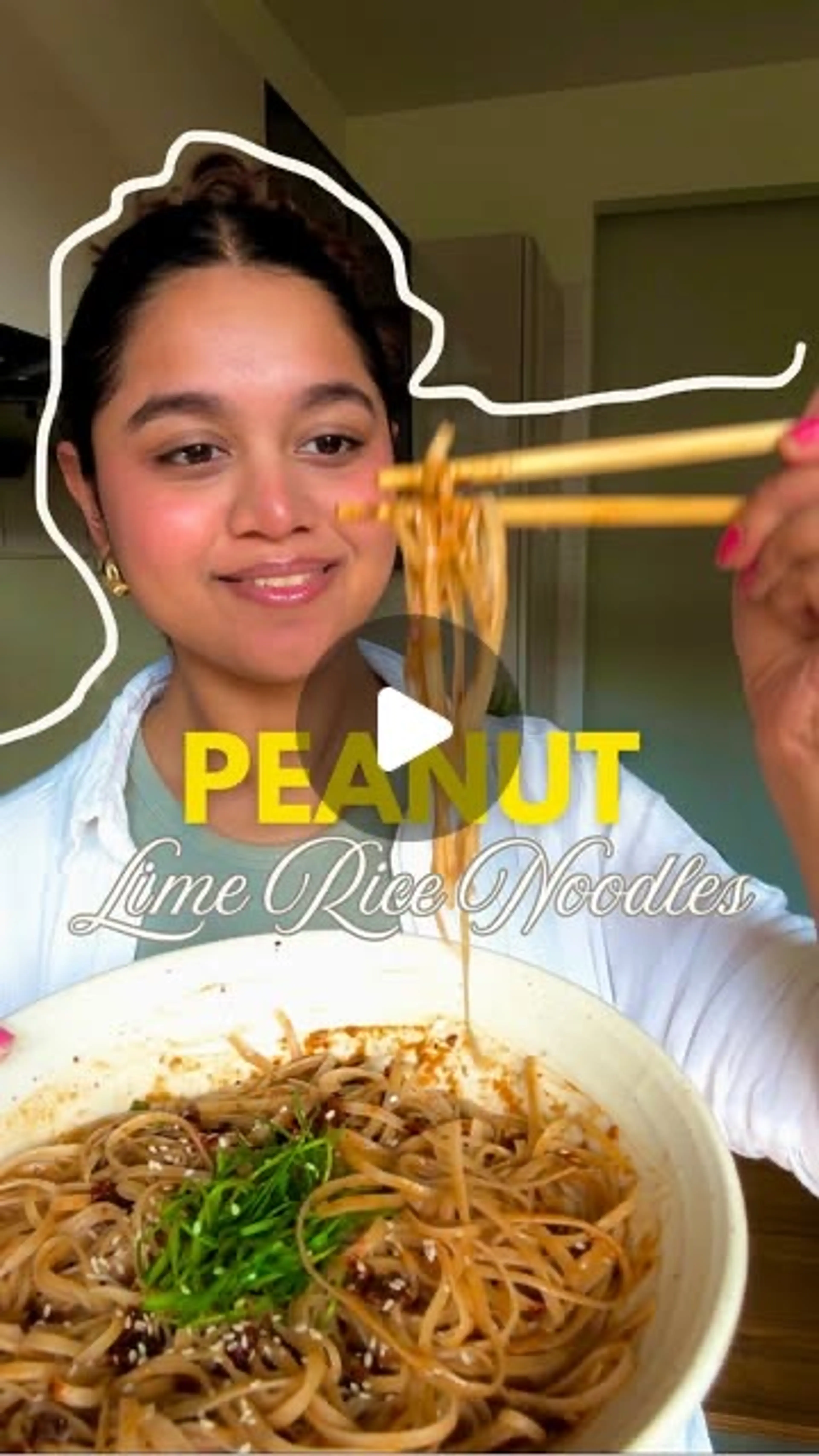 Peanut Chilli Lime Rice Noodles