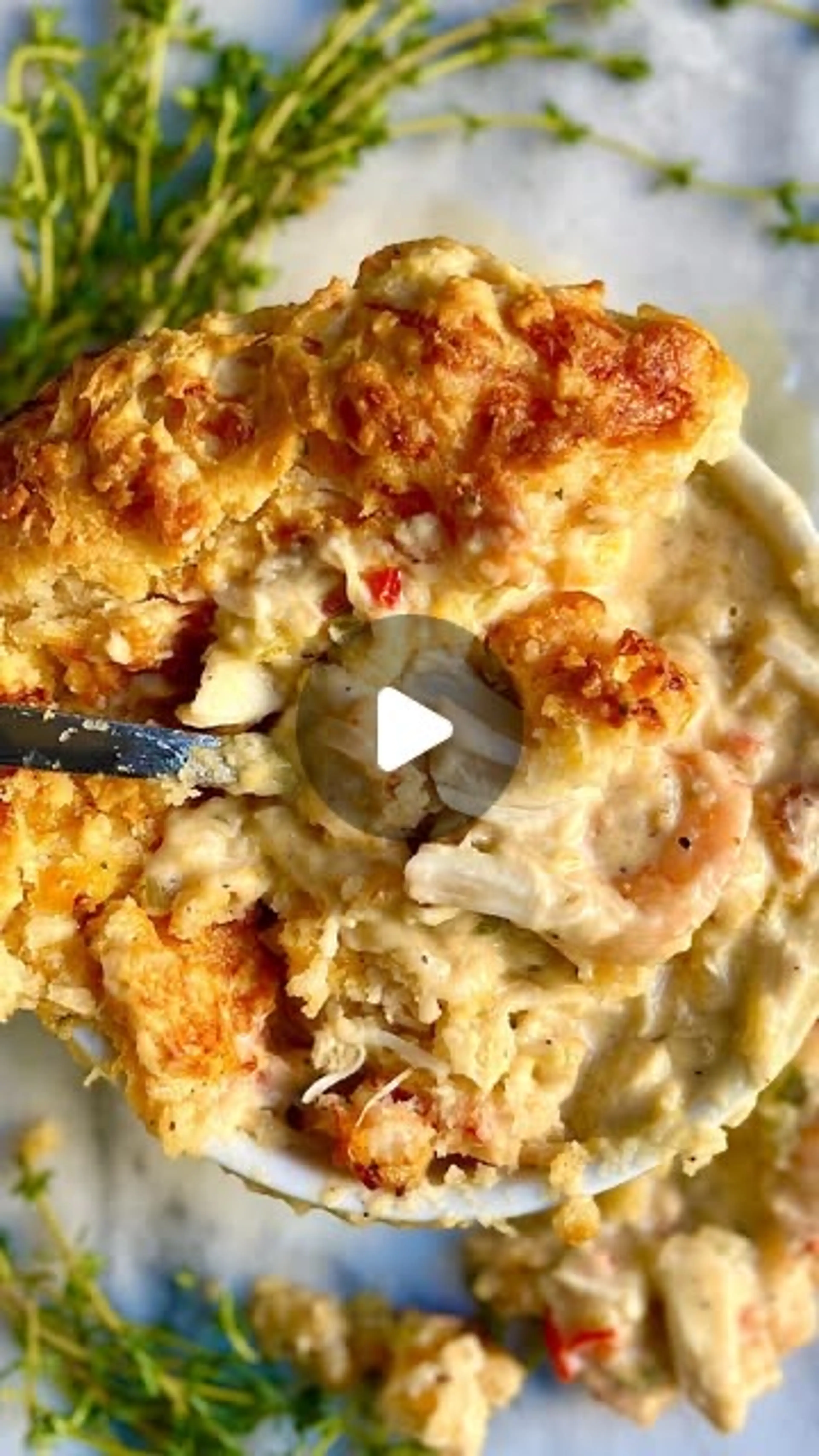 Cheddar Bay Biscuit Seafood Pot Pie | Kingcooks