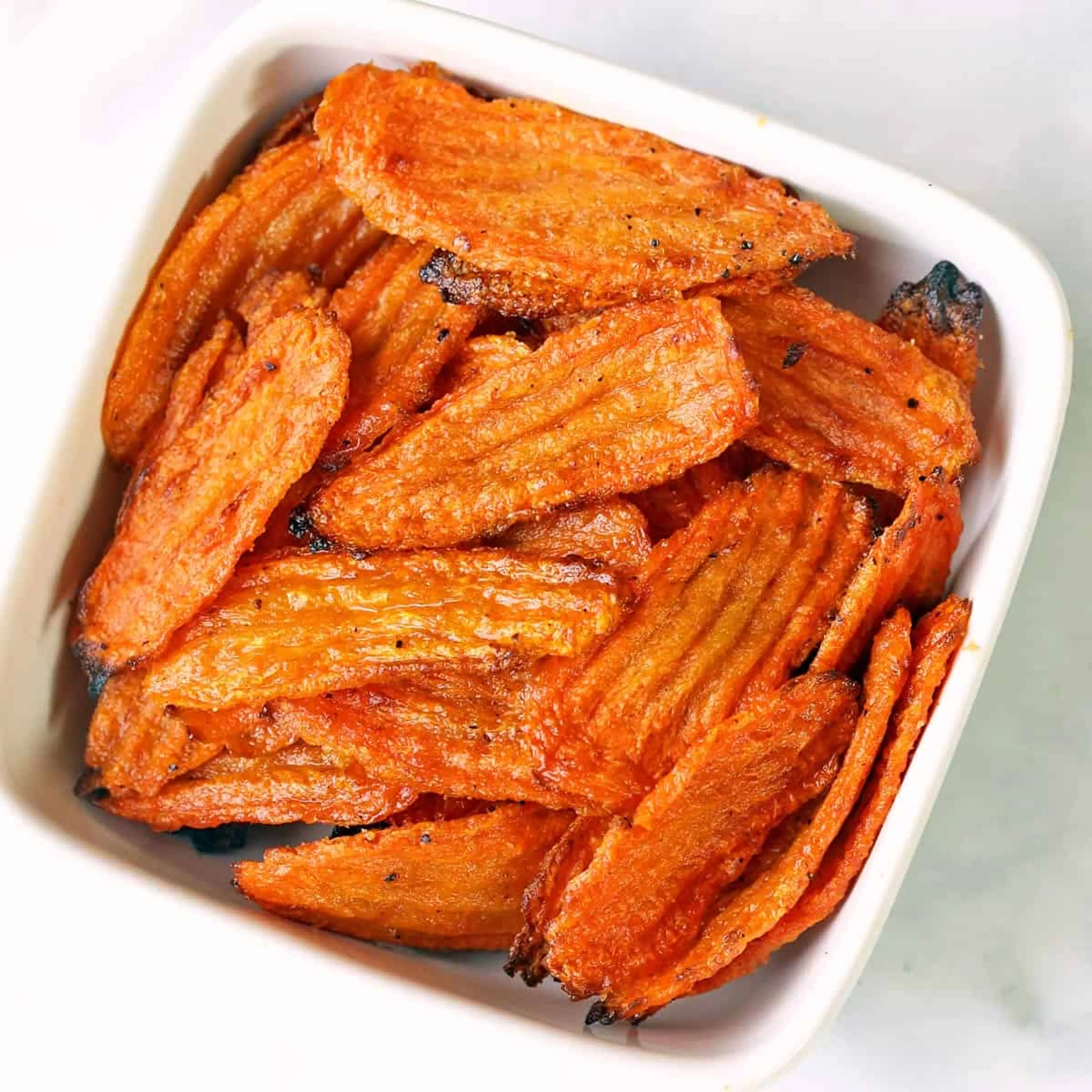 Baked Carrot Chips