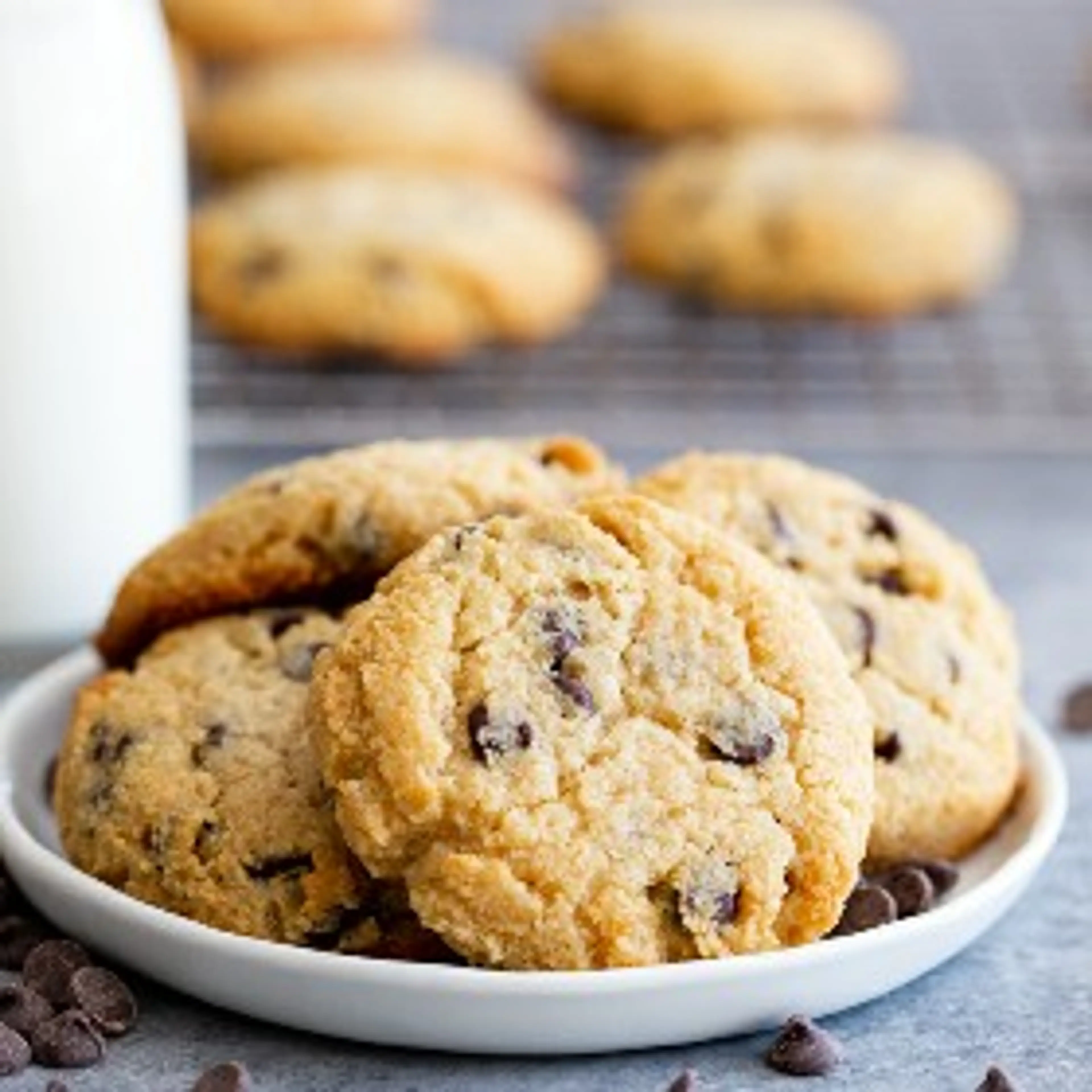 One-Bowl Keto Chocolate Chip Cookies