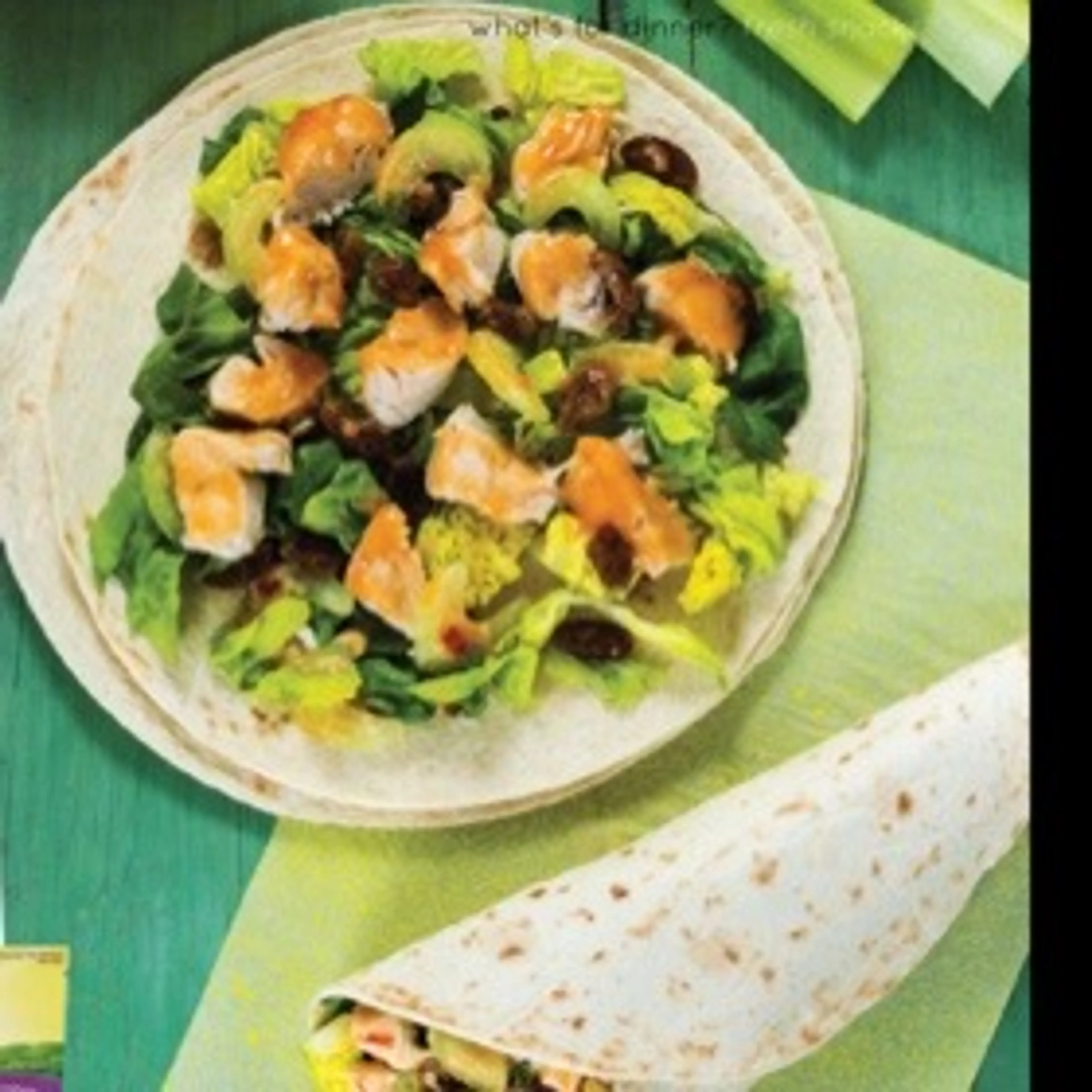 Chicken Satay Wrap