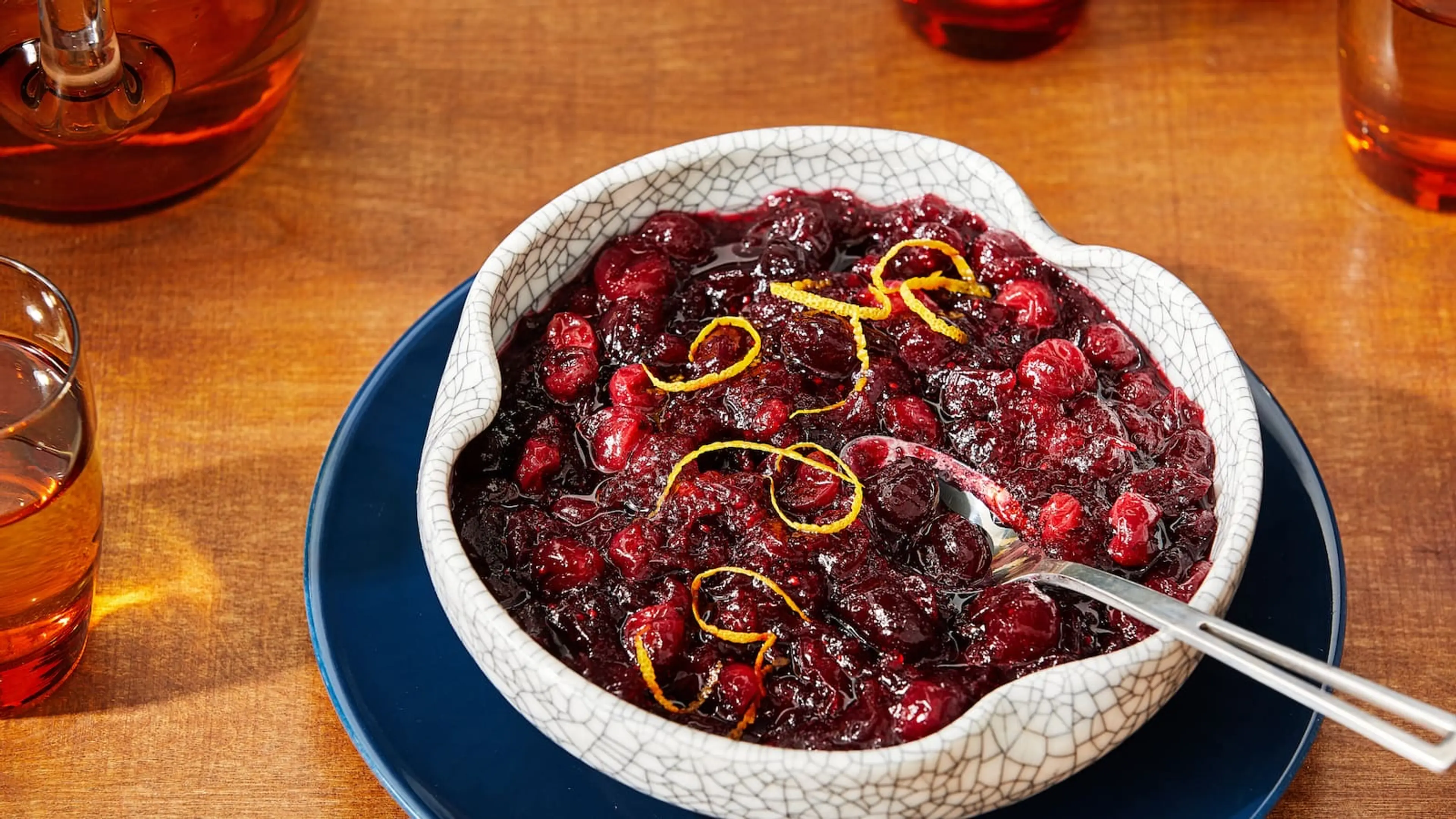 Red Wine Cranberry Sauce