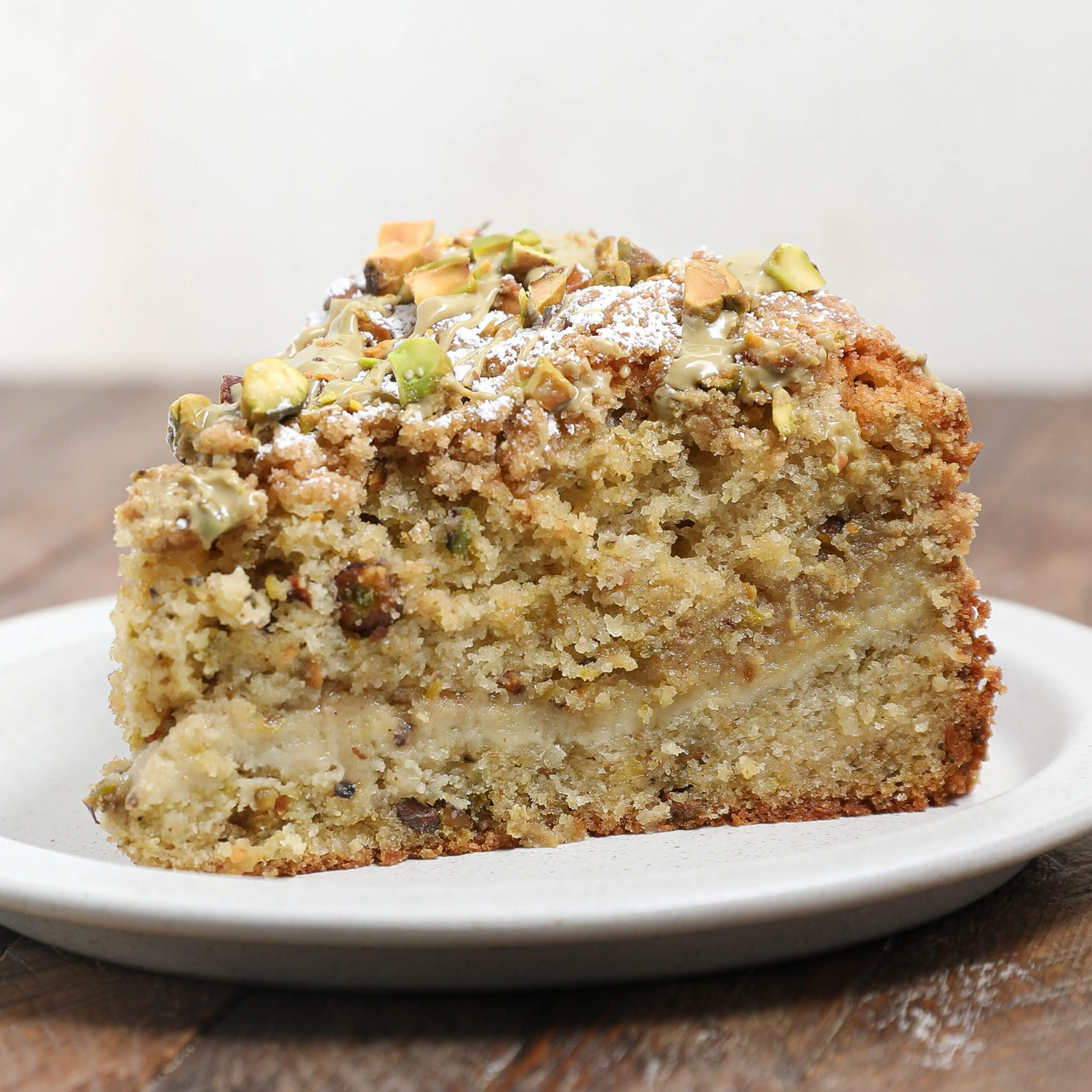 Pistachio Coffee Cake