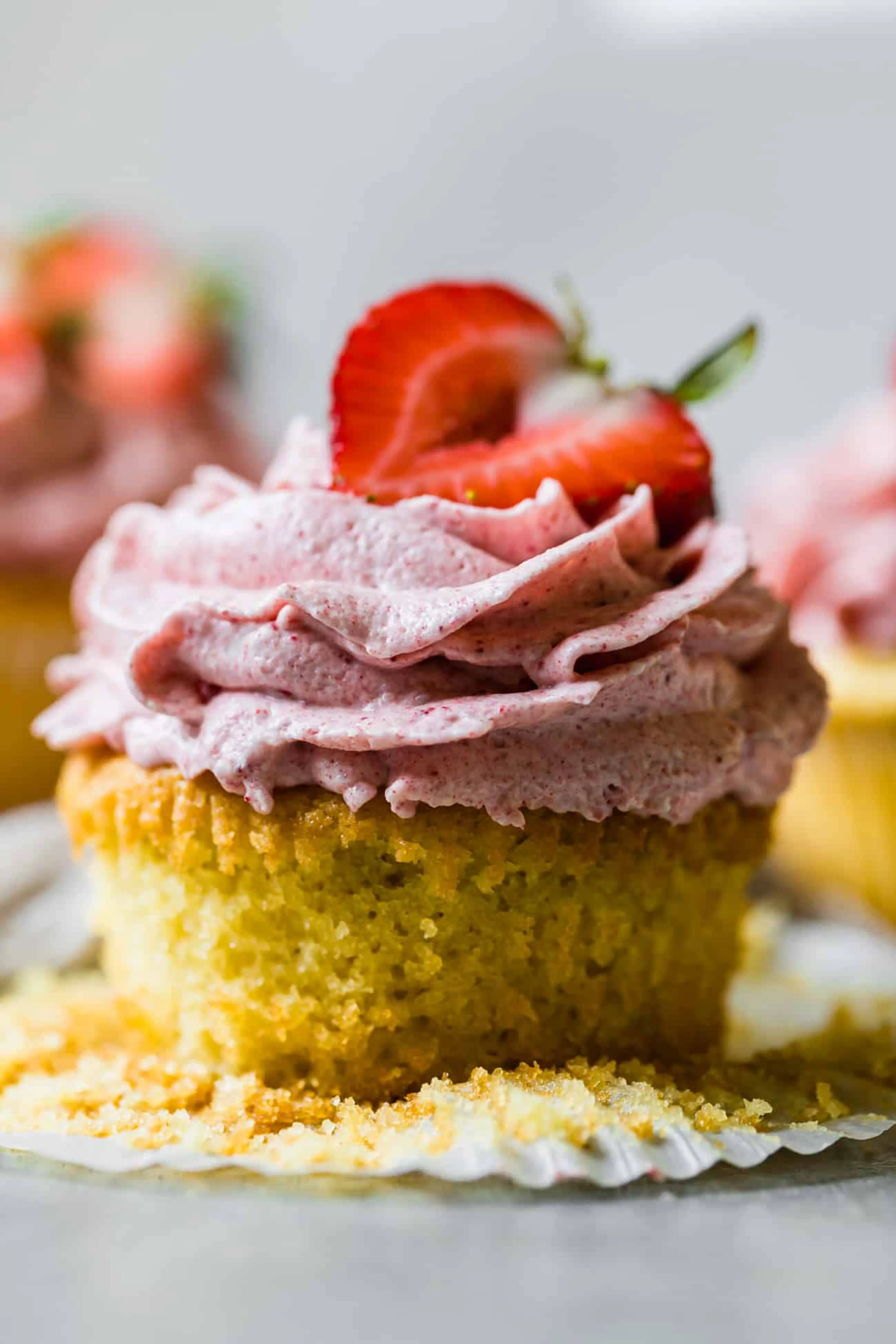 Gluten Free Strawberry Cupcake Recipe