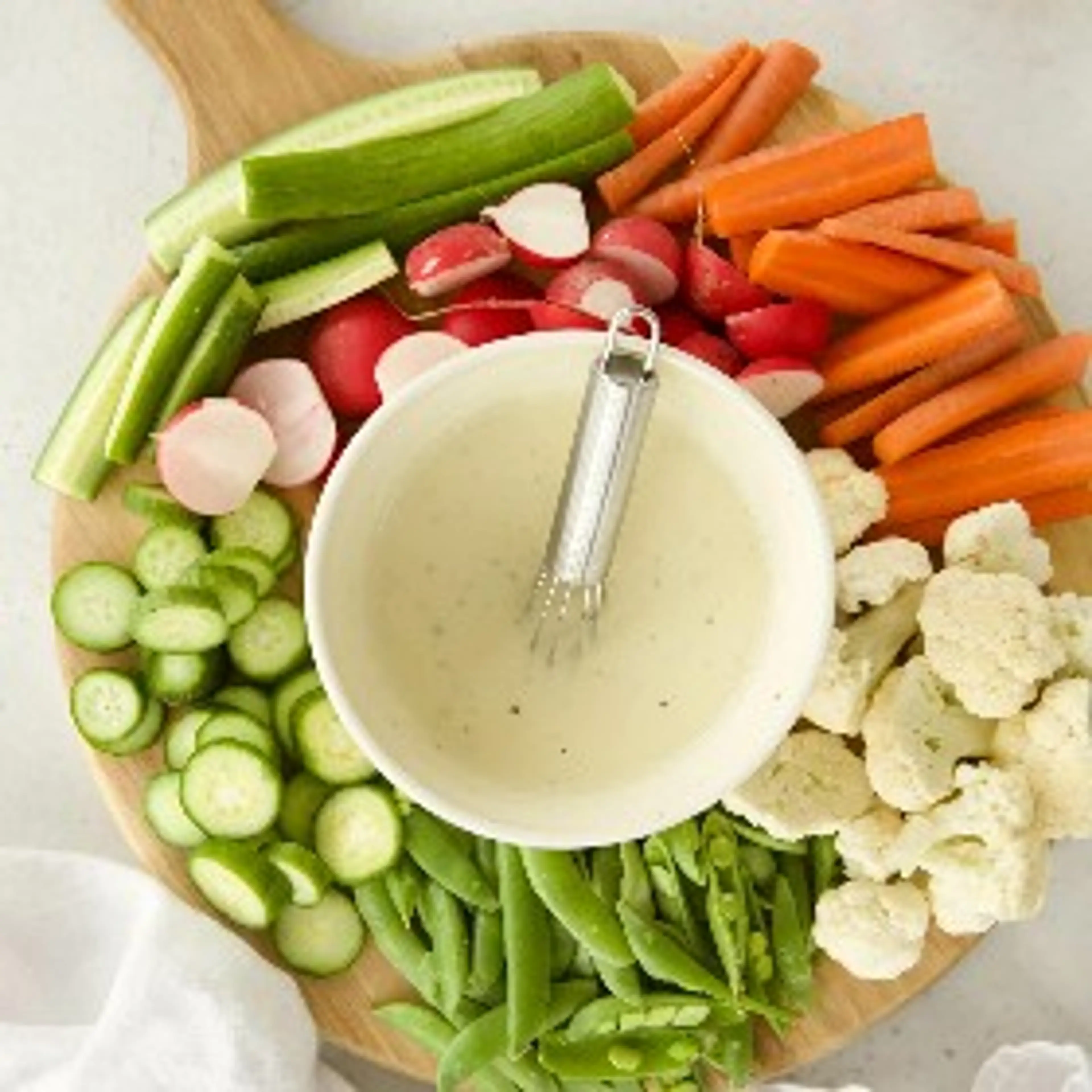 Creamy High Protein Caesar Dressing with Greek Yogurt