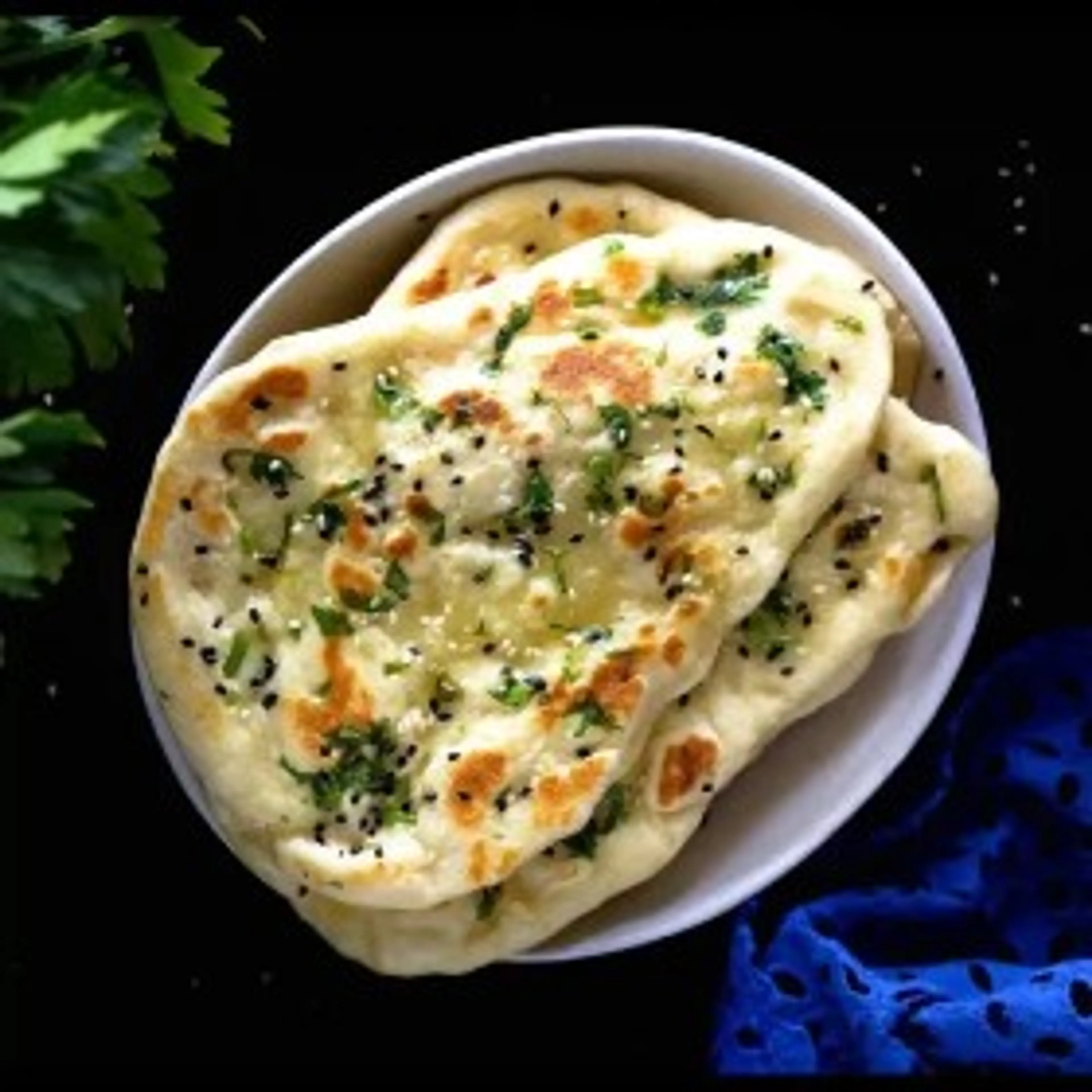 Homemade Bullet Naan