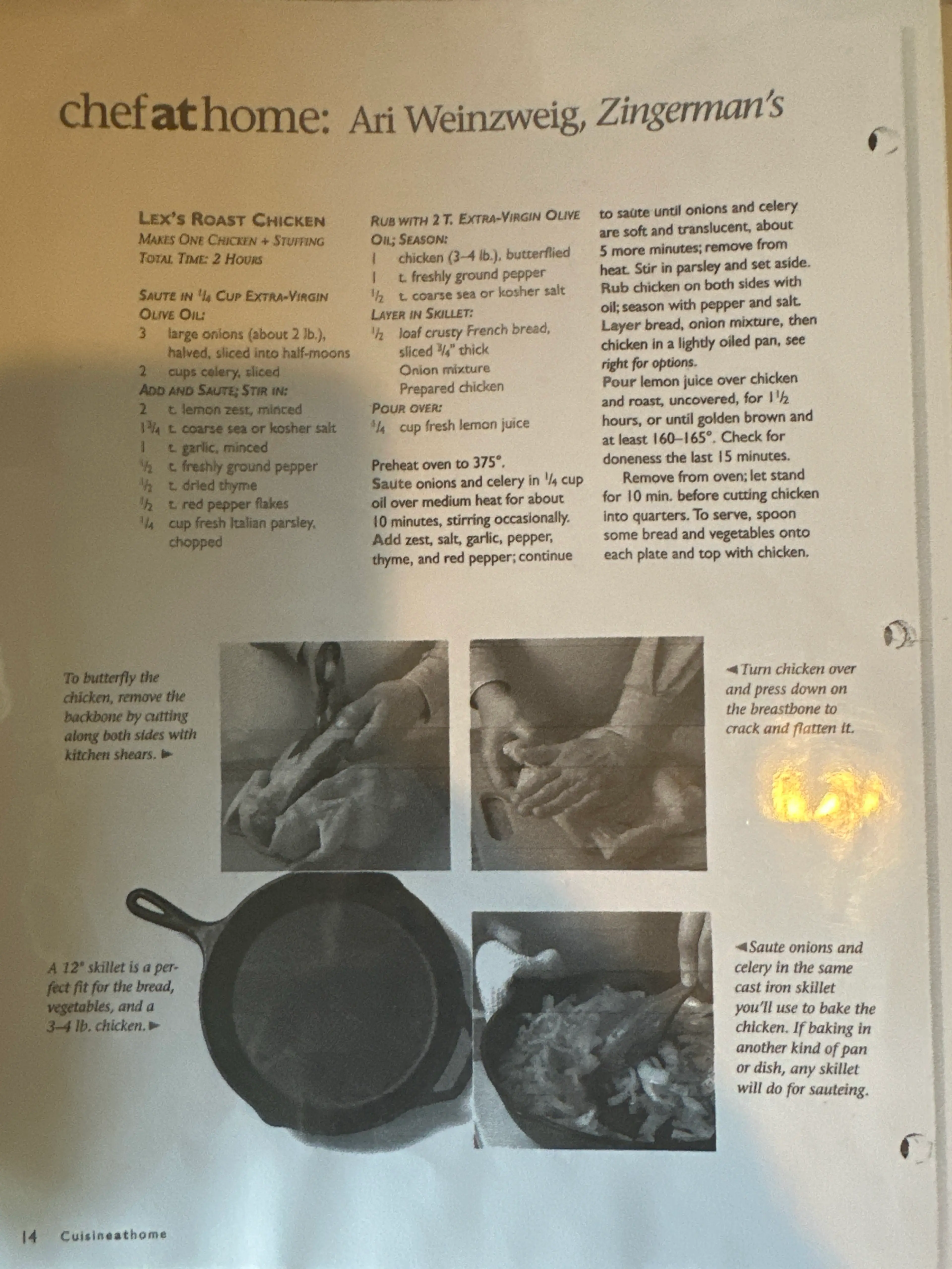 LEX'S ROAST CHICKEN
