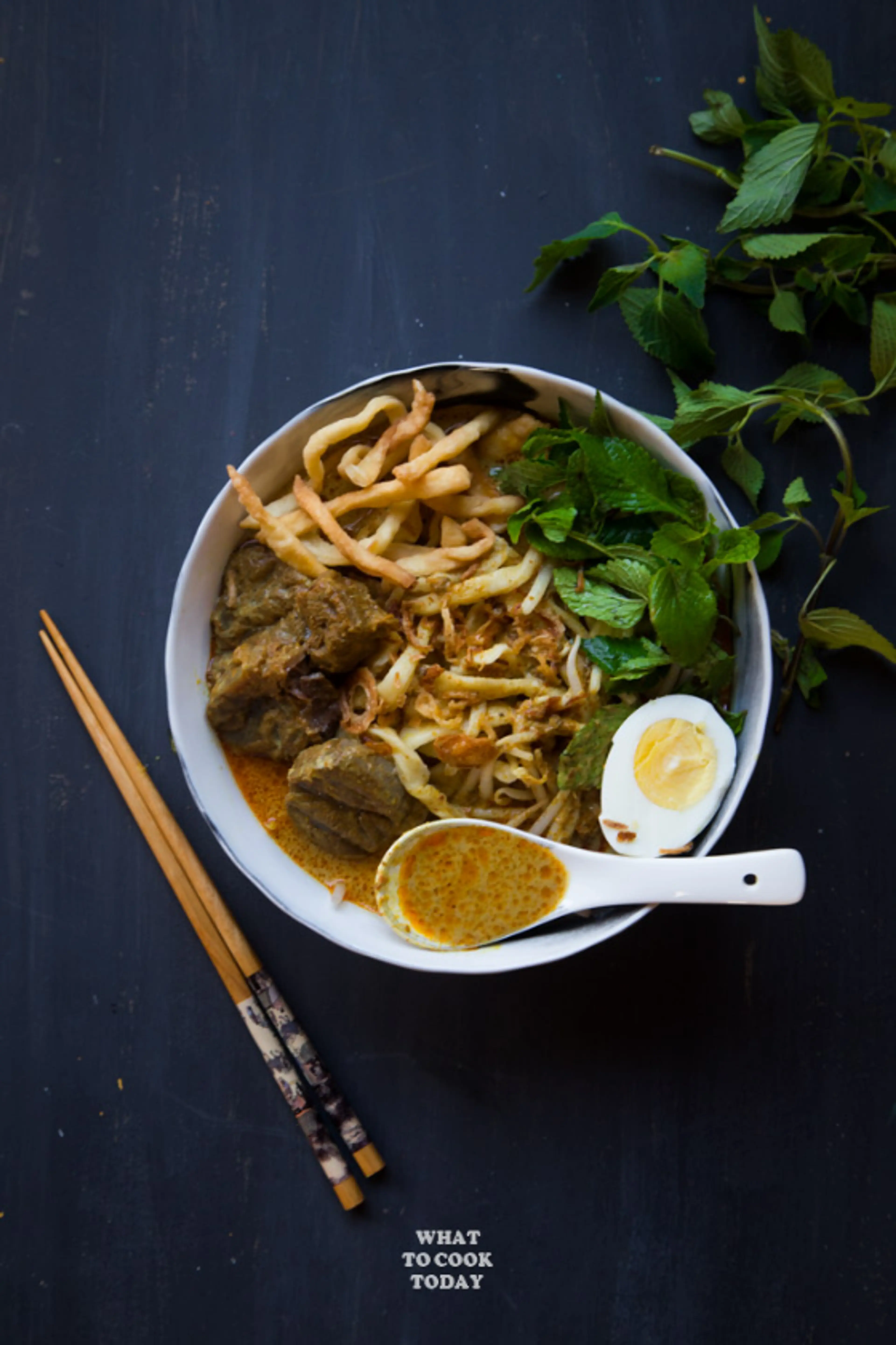 Pressure Cooker Beef Khao Soi (Chiang Mai Beef Curry Noodles
