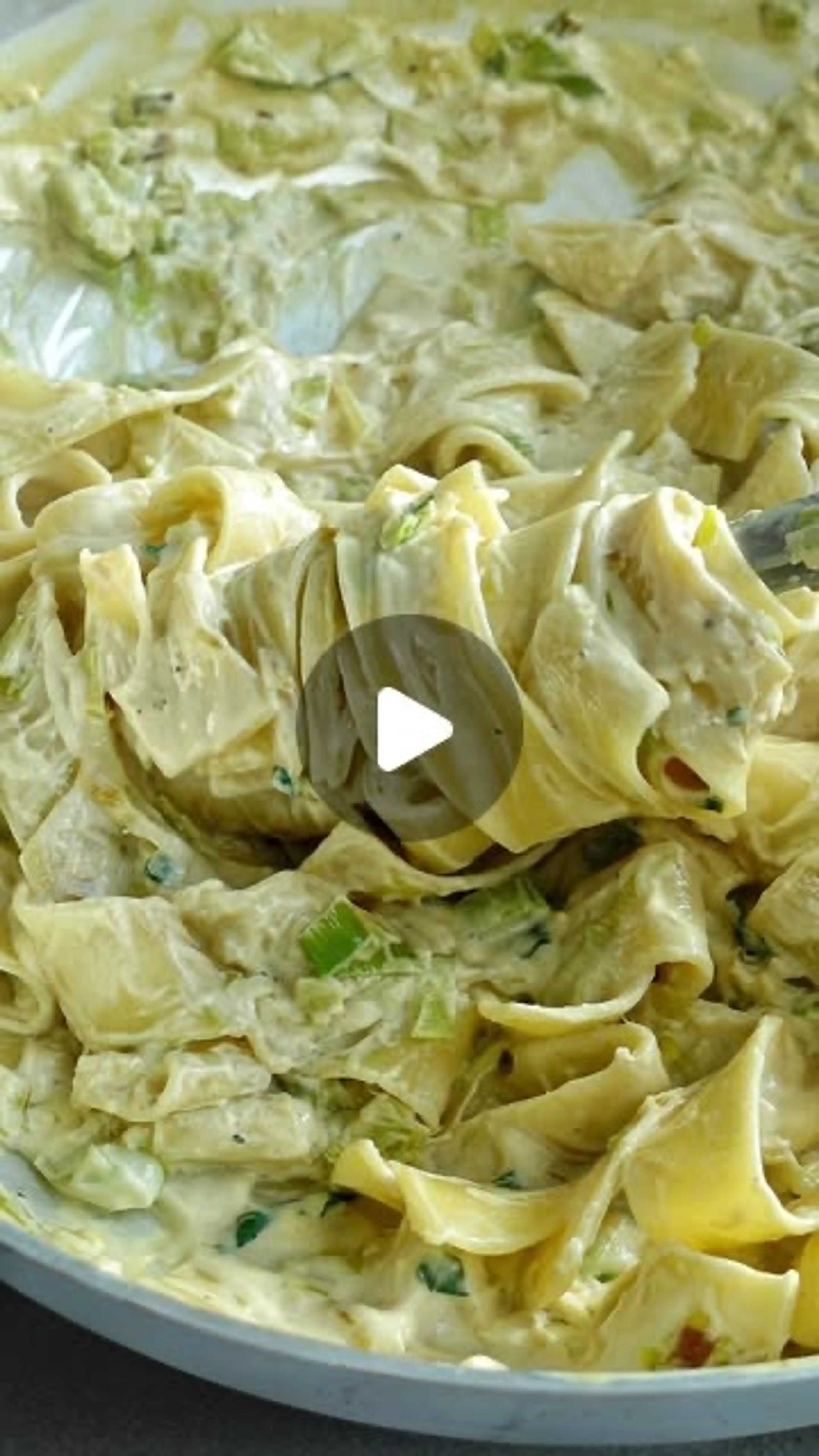 Creamy Leek and Miso Pasta