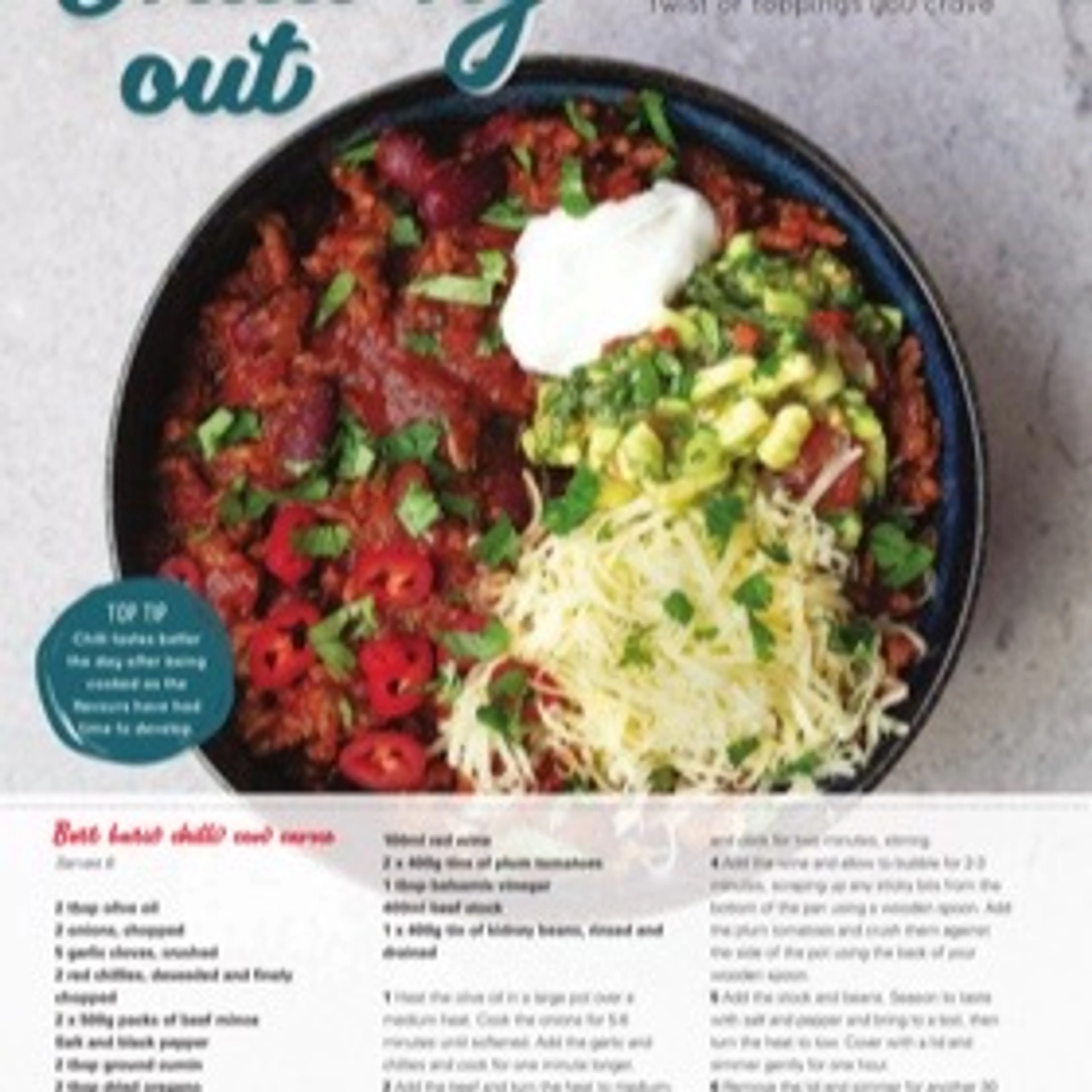 Best basic chilli con carne