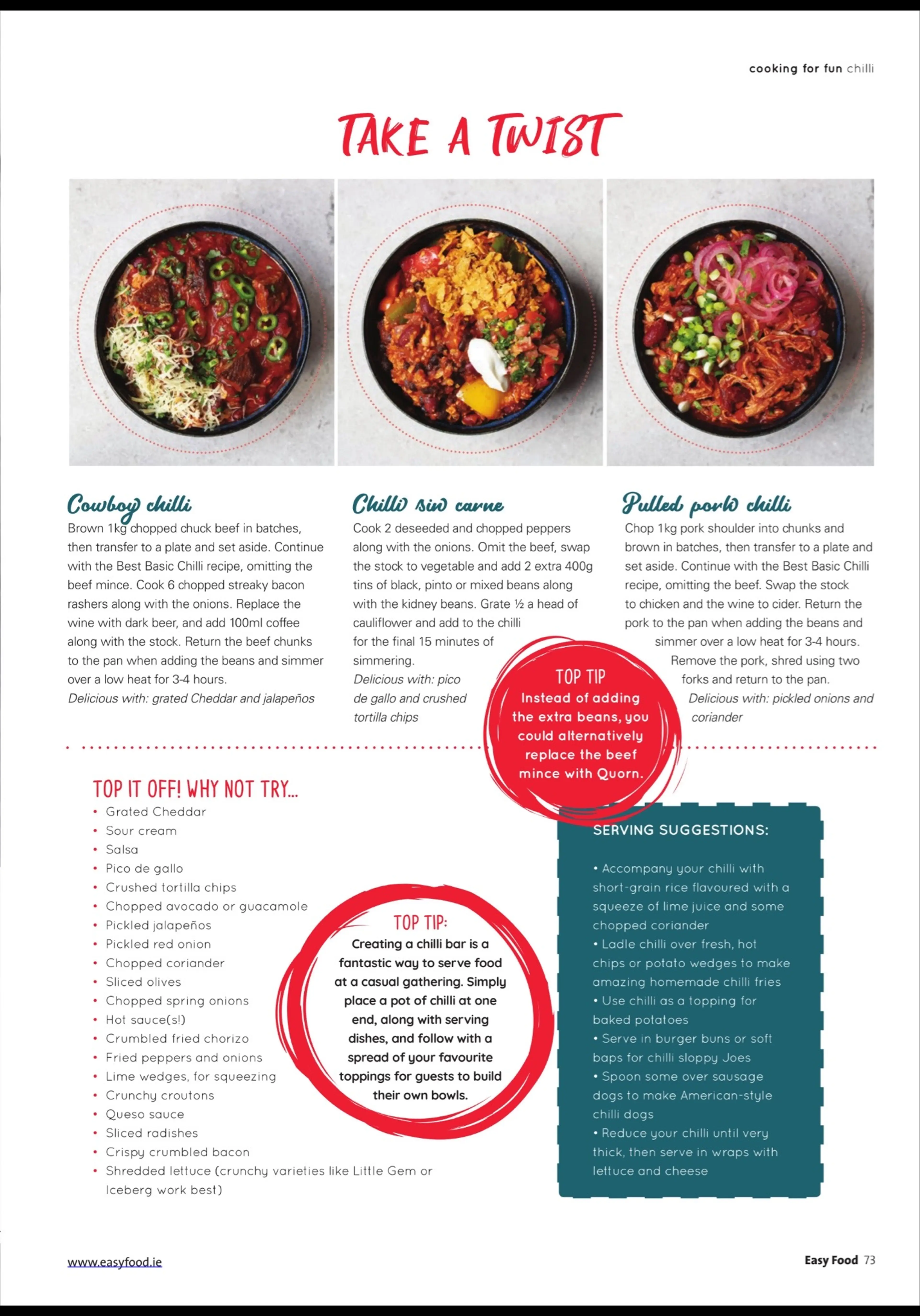 Best basic chilli con carne