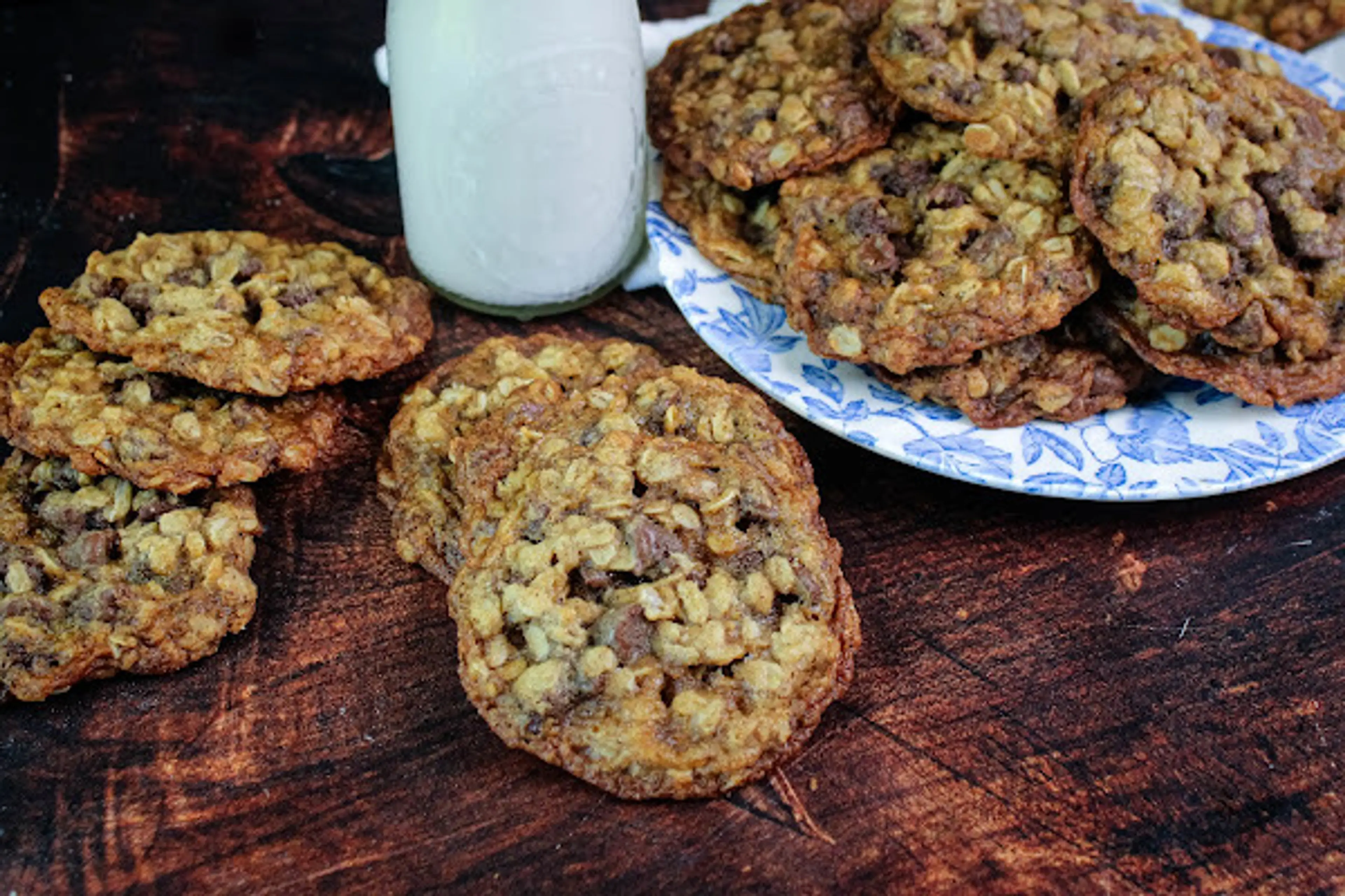 Oatmeal Double Chocolate Chip Cookies
