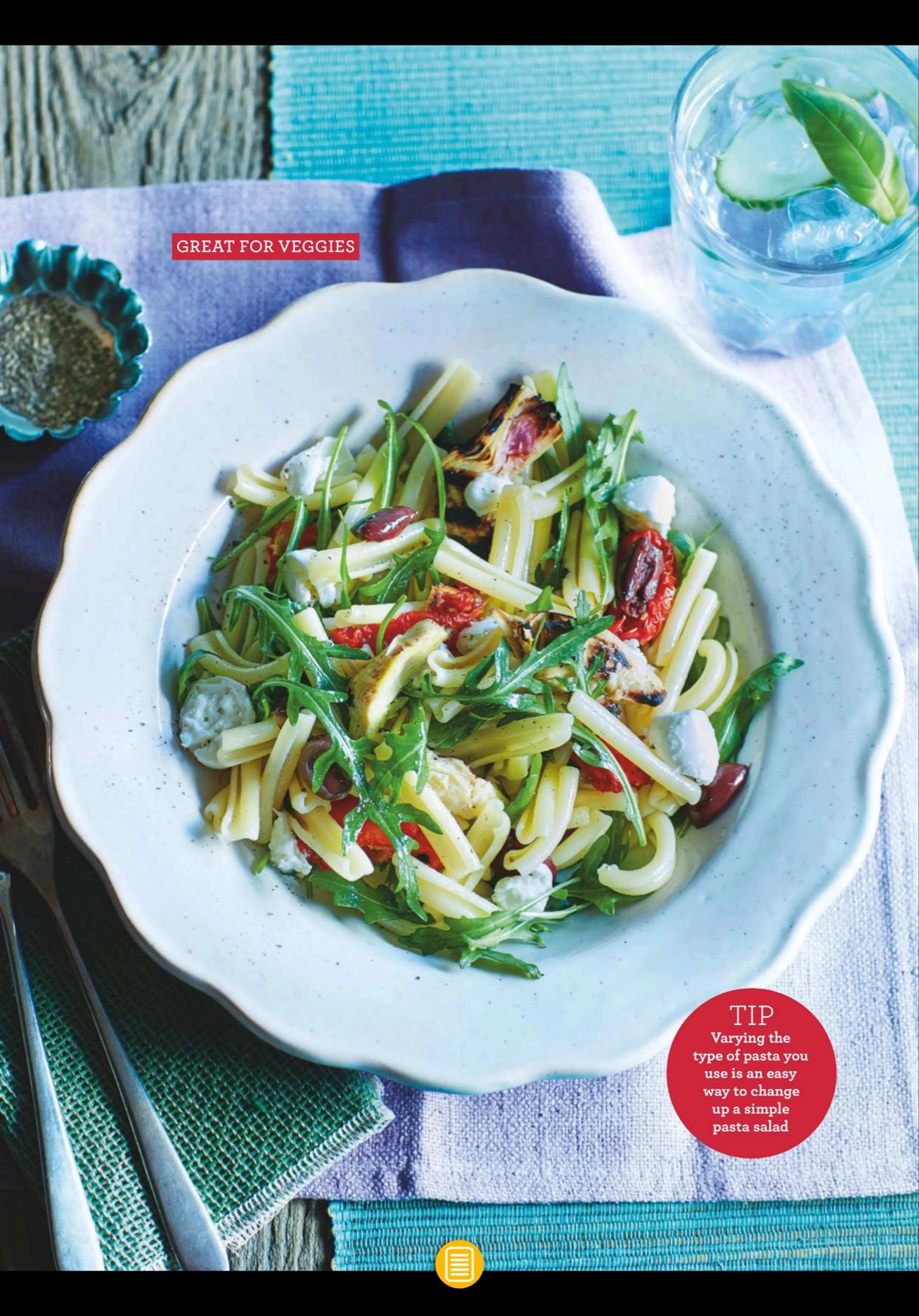 Antipasti pasta