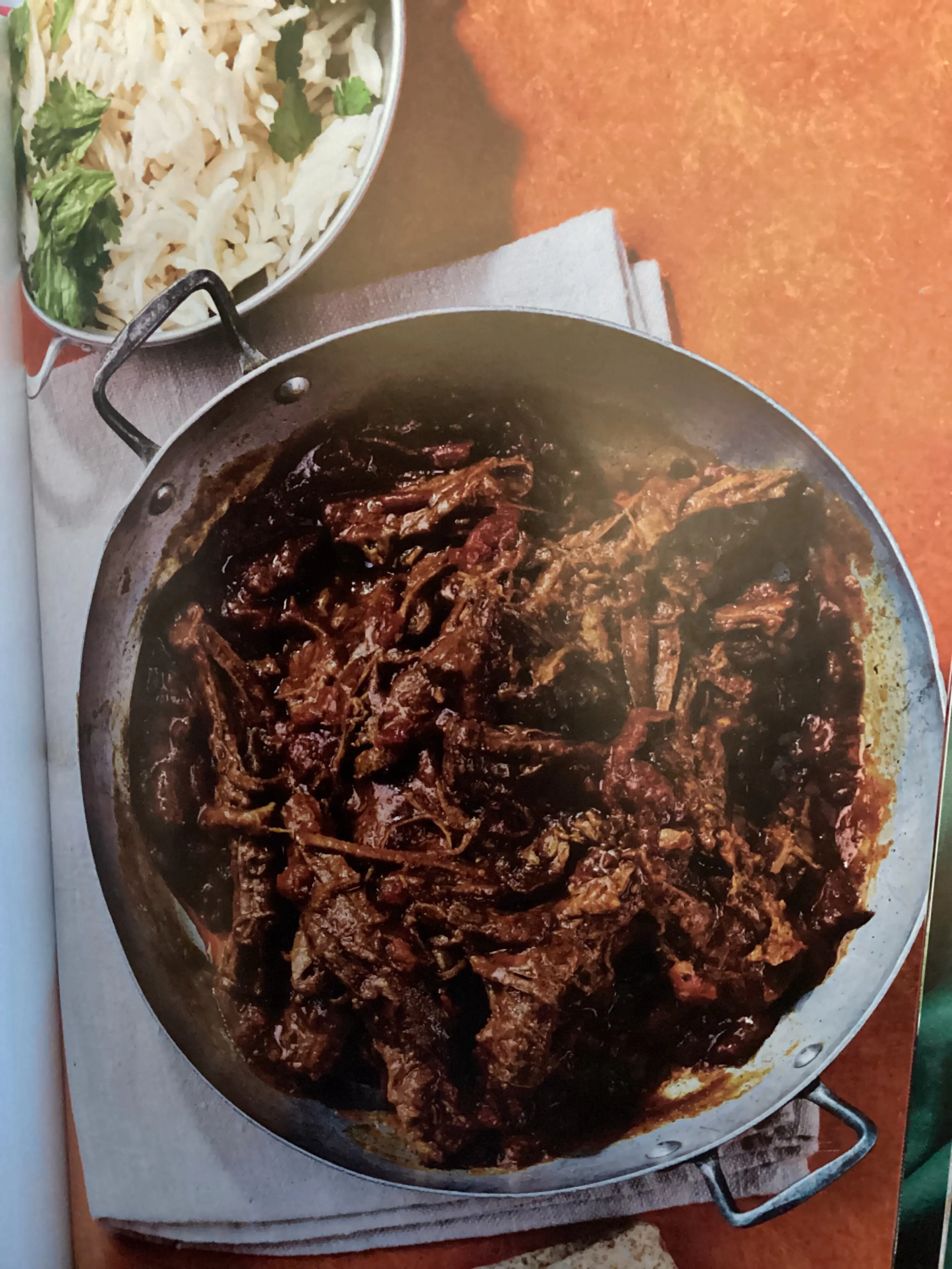 Slow Cooked Beef Brisket Madras