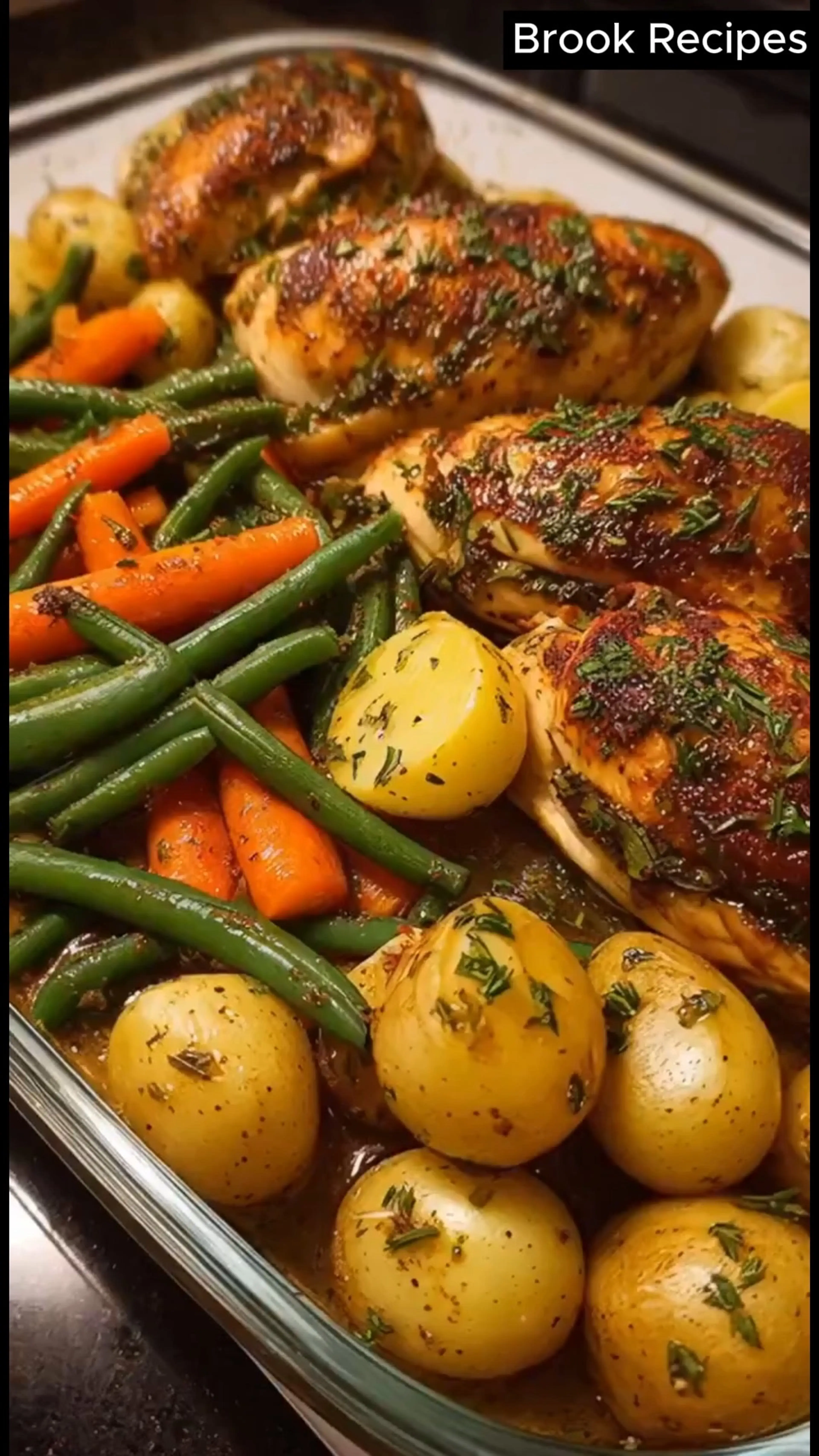 One-pan Herb-roasted Chicken & Vegetables