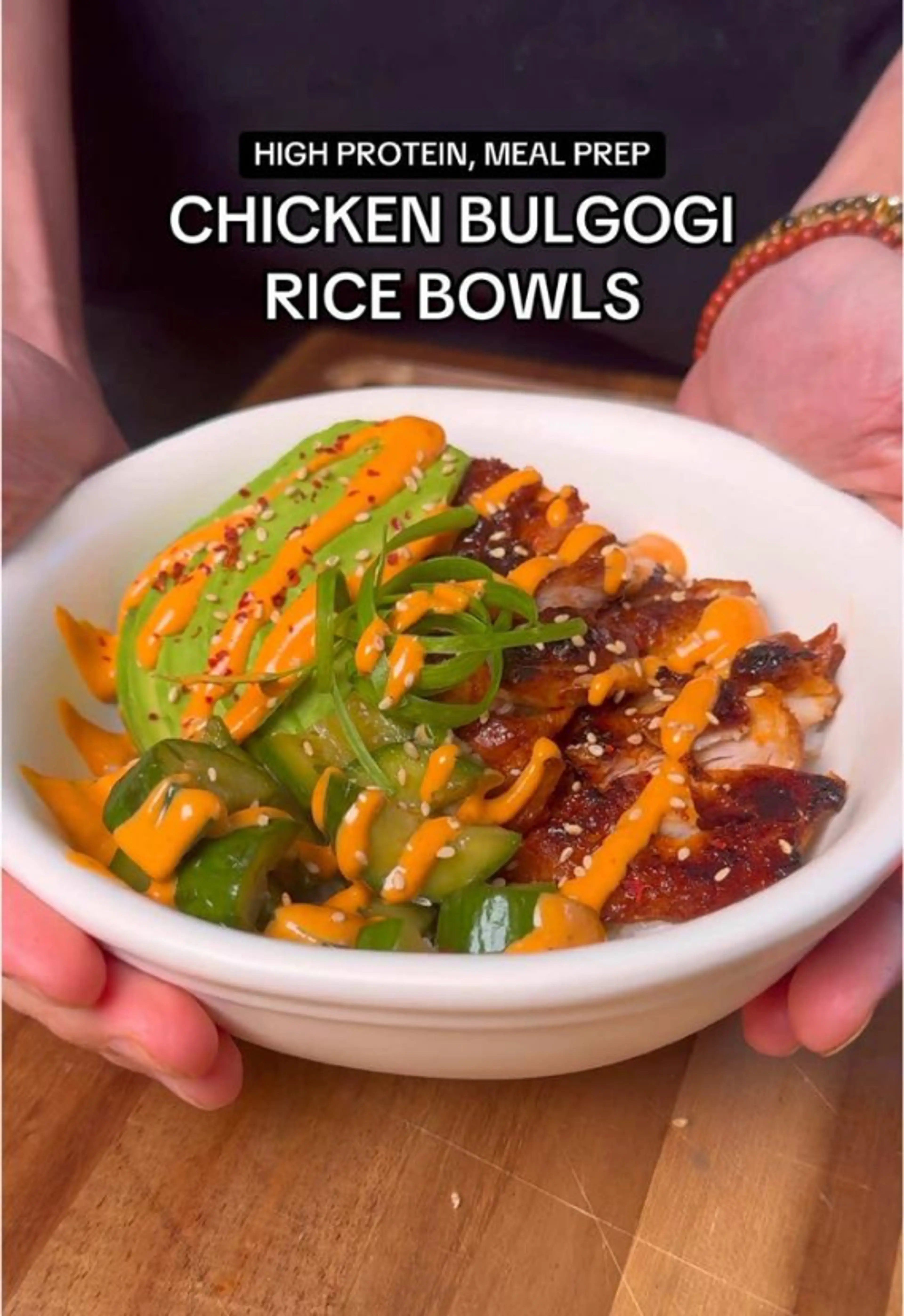 Chicken Bulgogi Rice Bowls