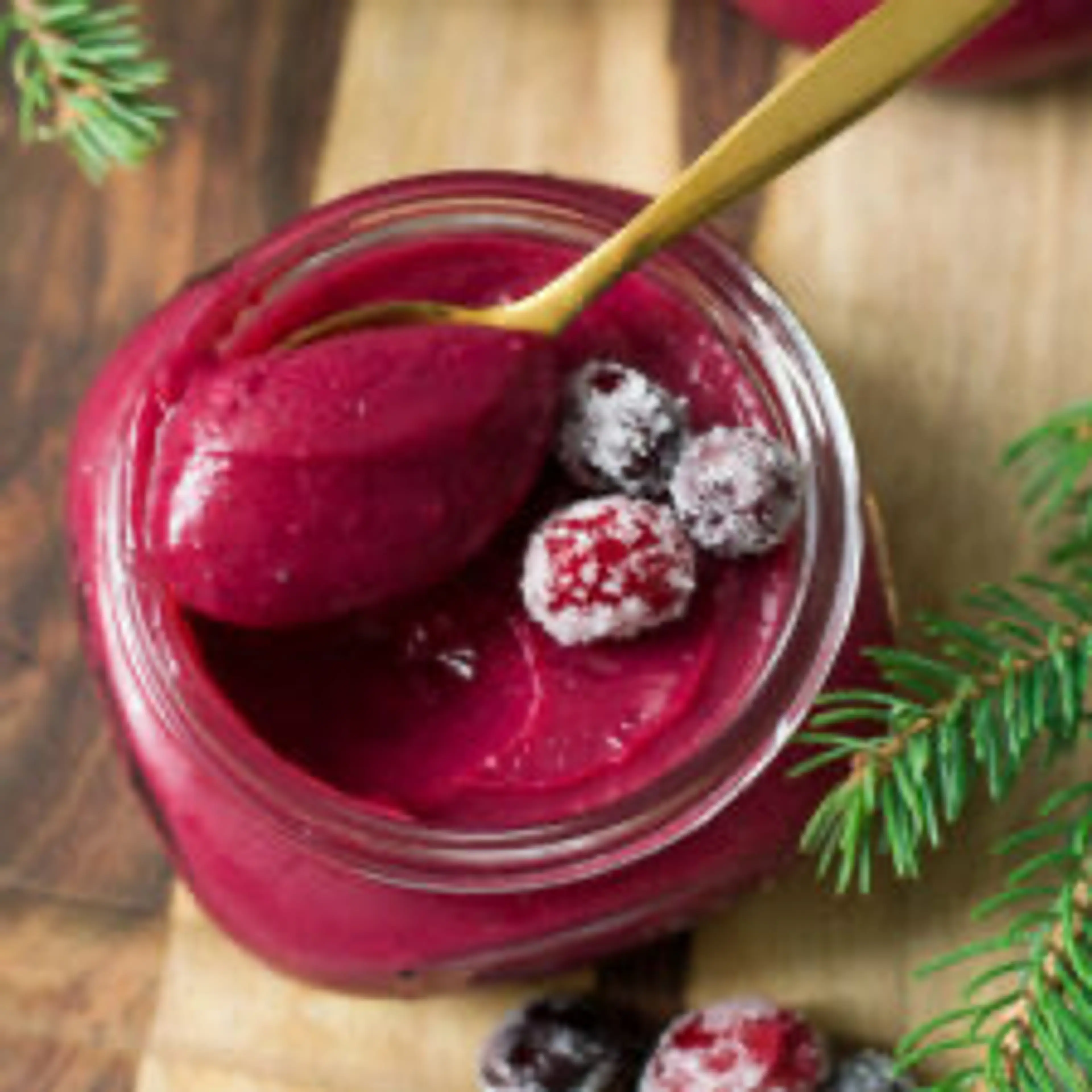 Cranberry Curd