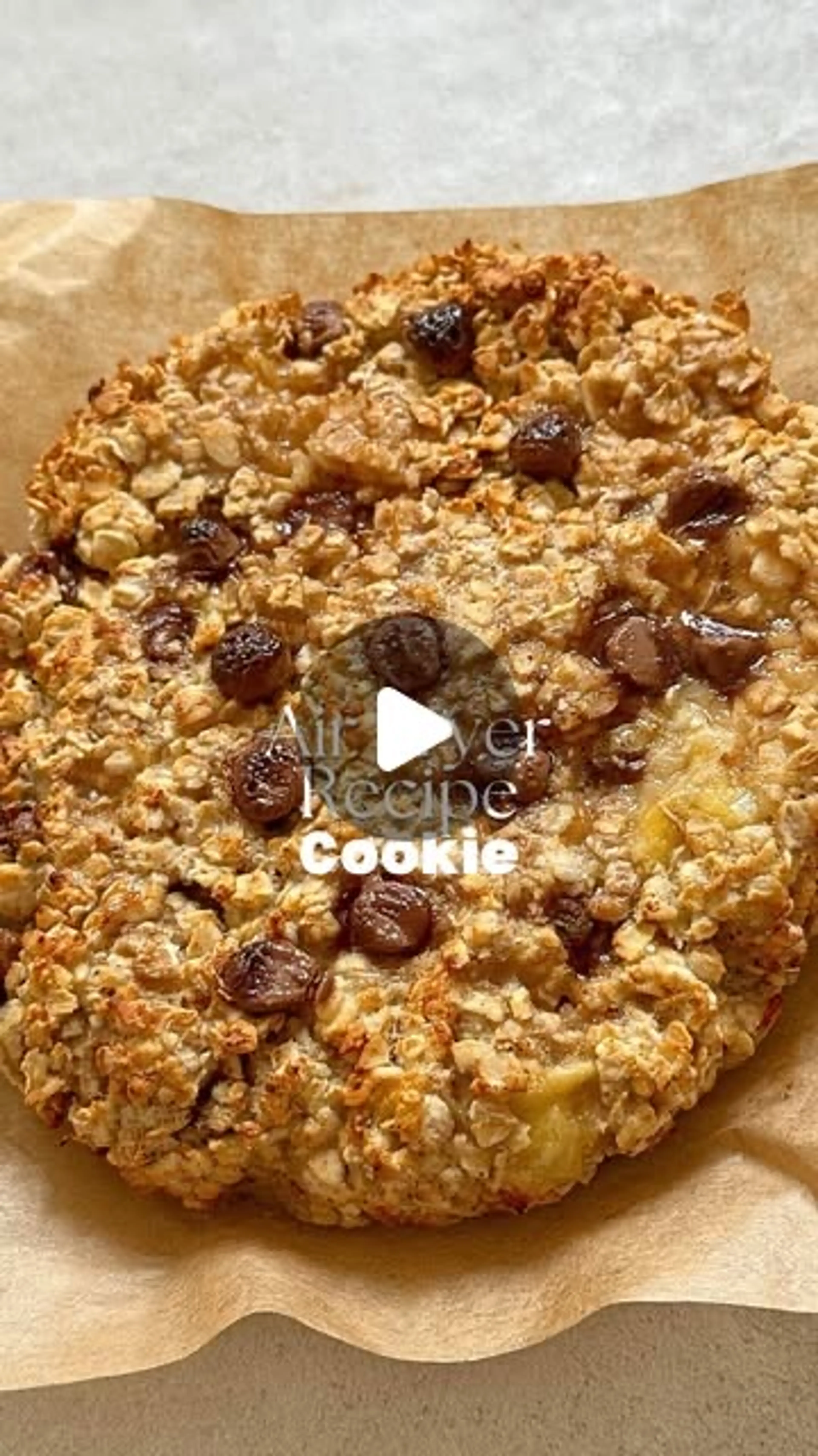 6 Minute Air Fryer Single Serve Cookie