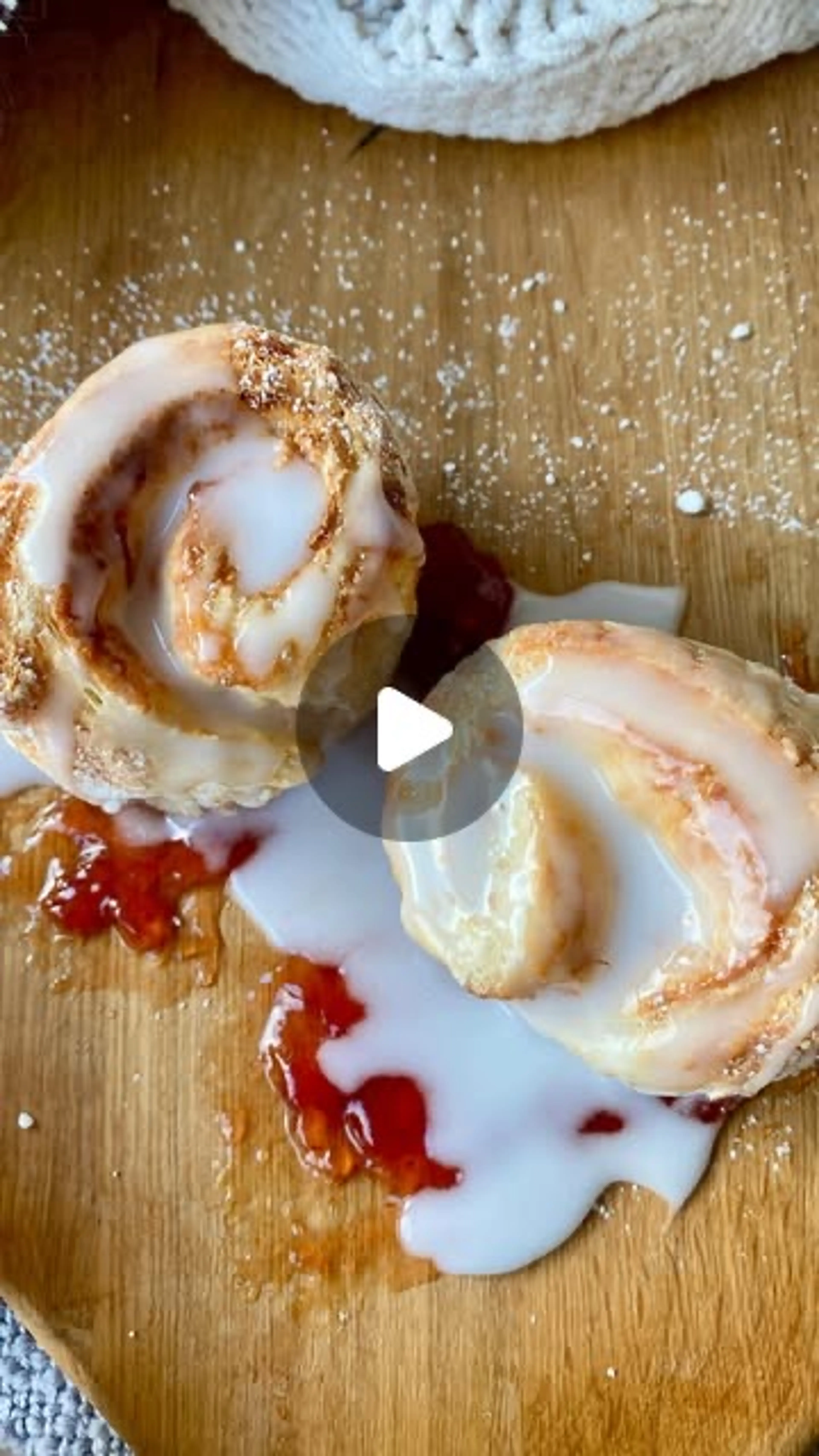 Air Fryer Jam Roly Poly