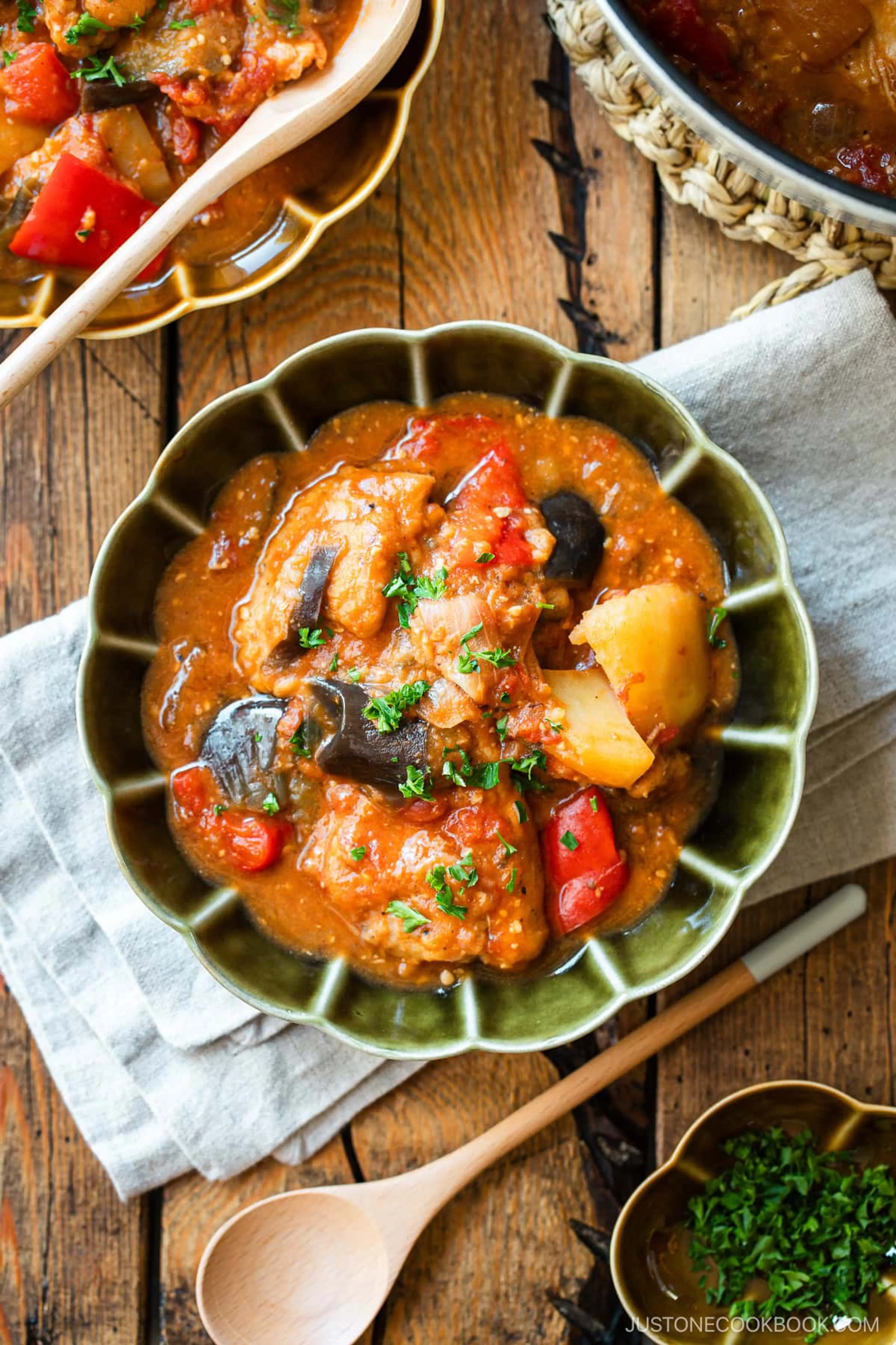 Miso Tomato Chicken Stew
