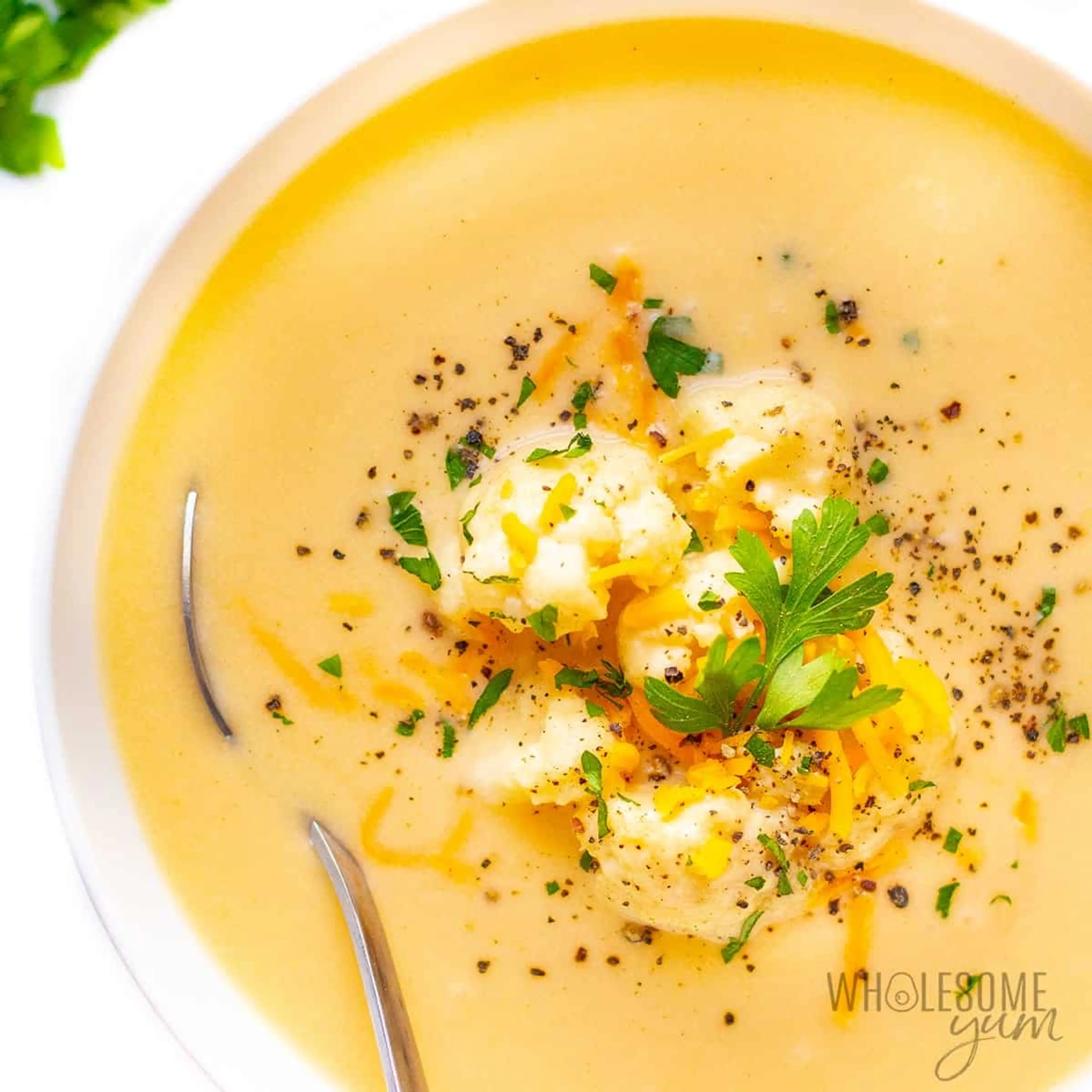 Cauliflower Cheese Soup