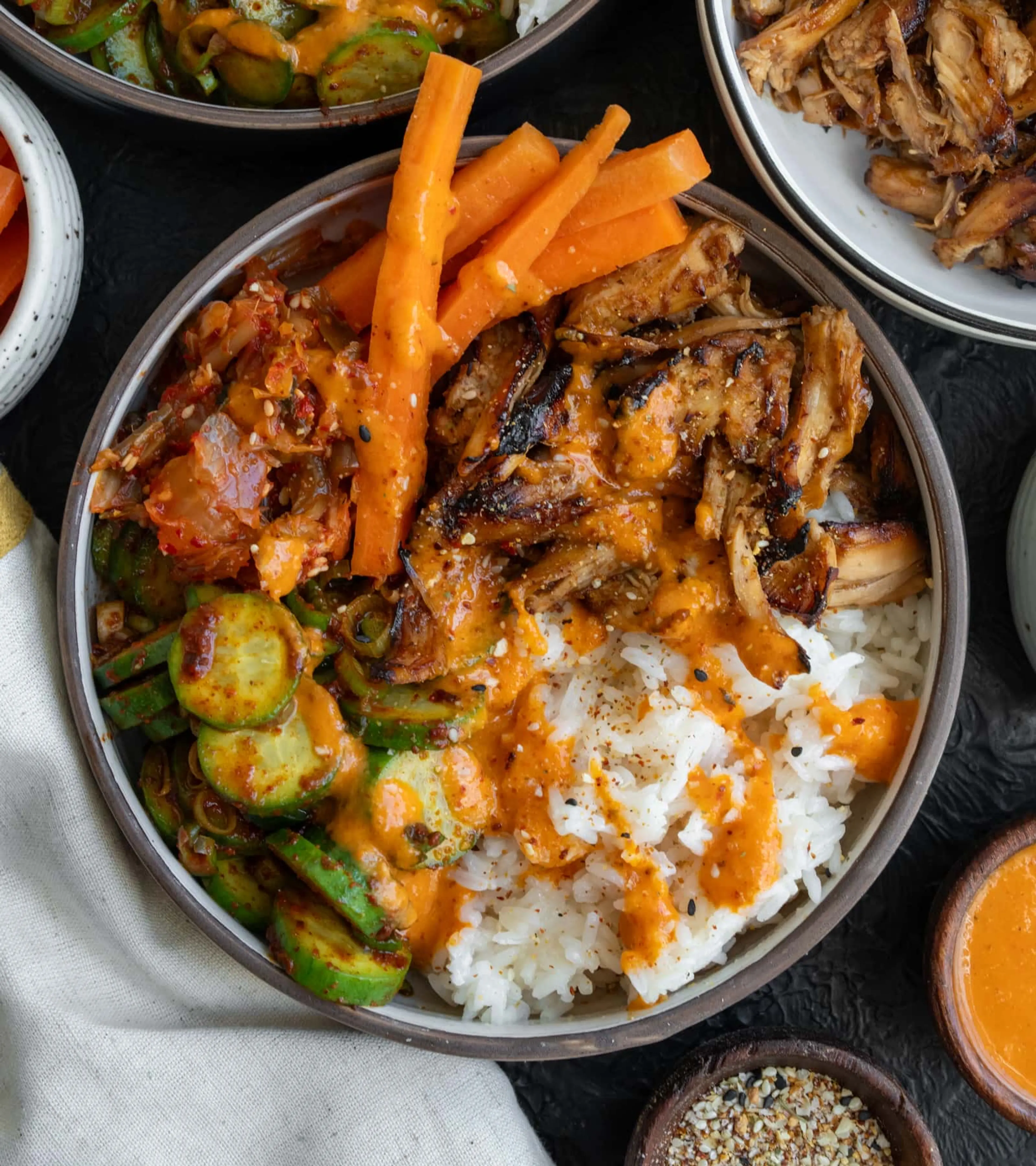 Korean BBQ Rotisserie Chicken